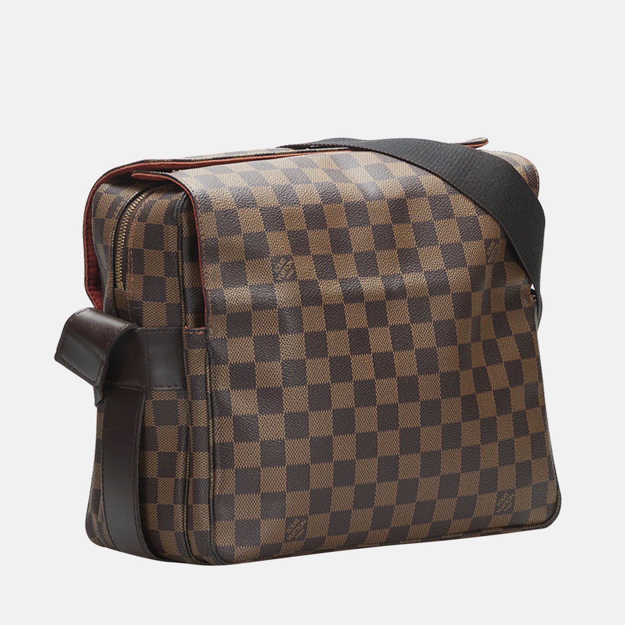 

Louis Vuitton Brown Damier Ebene Canvas Naviglio Bag