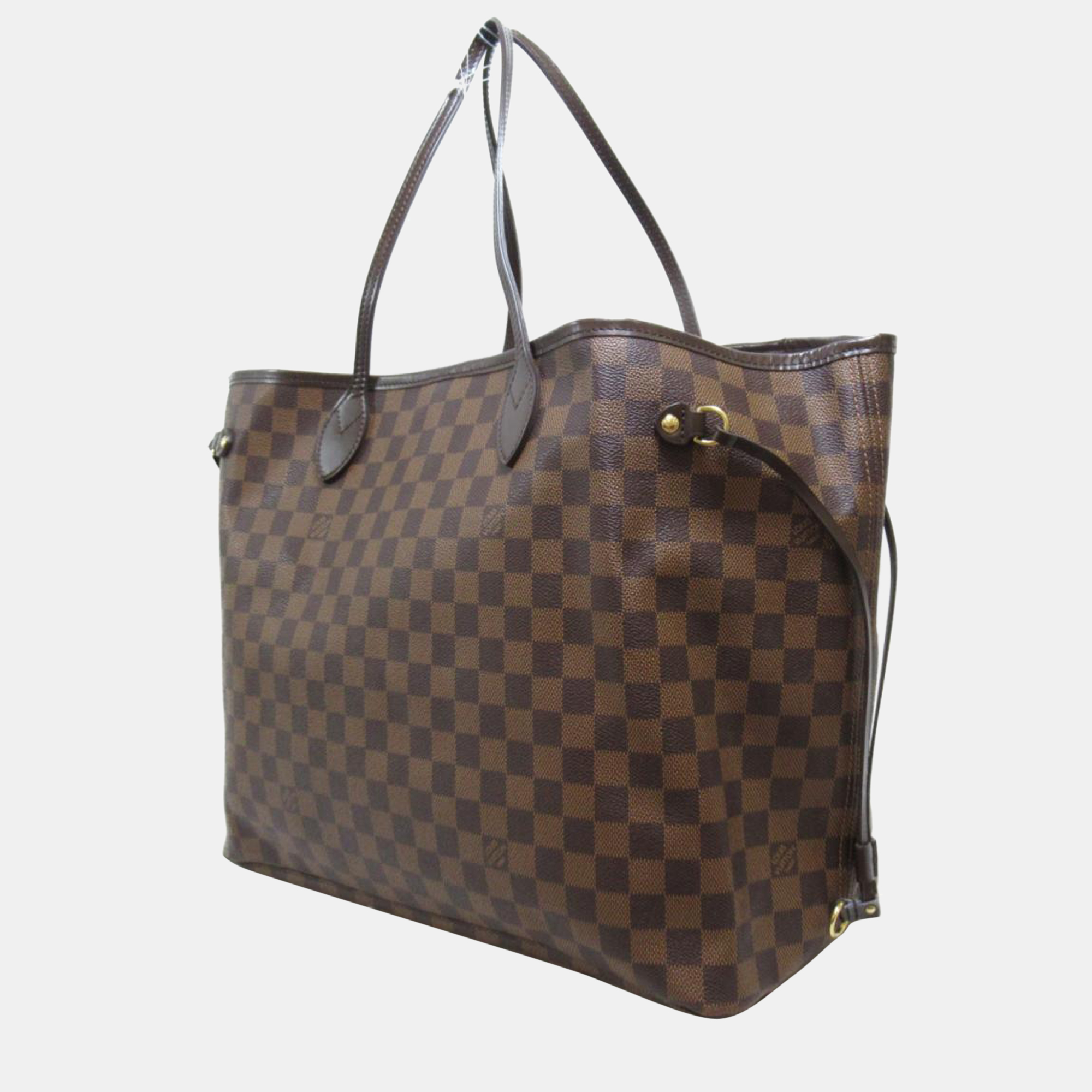 

Louis Vuitton Brown Canvas Damier Ebene Neverfull GM Bag