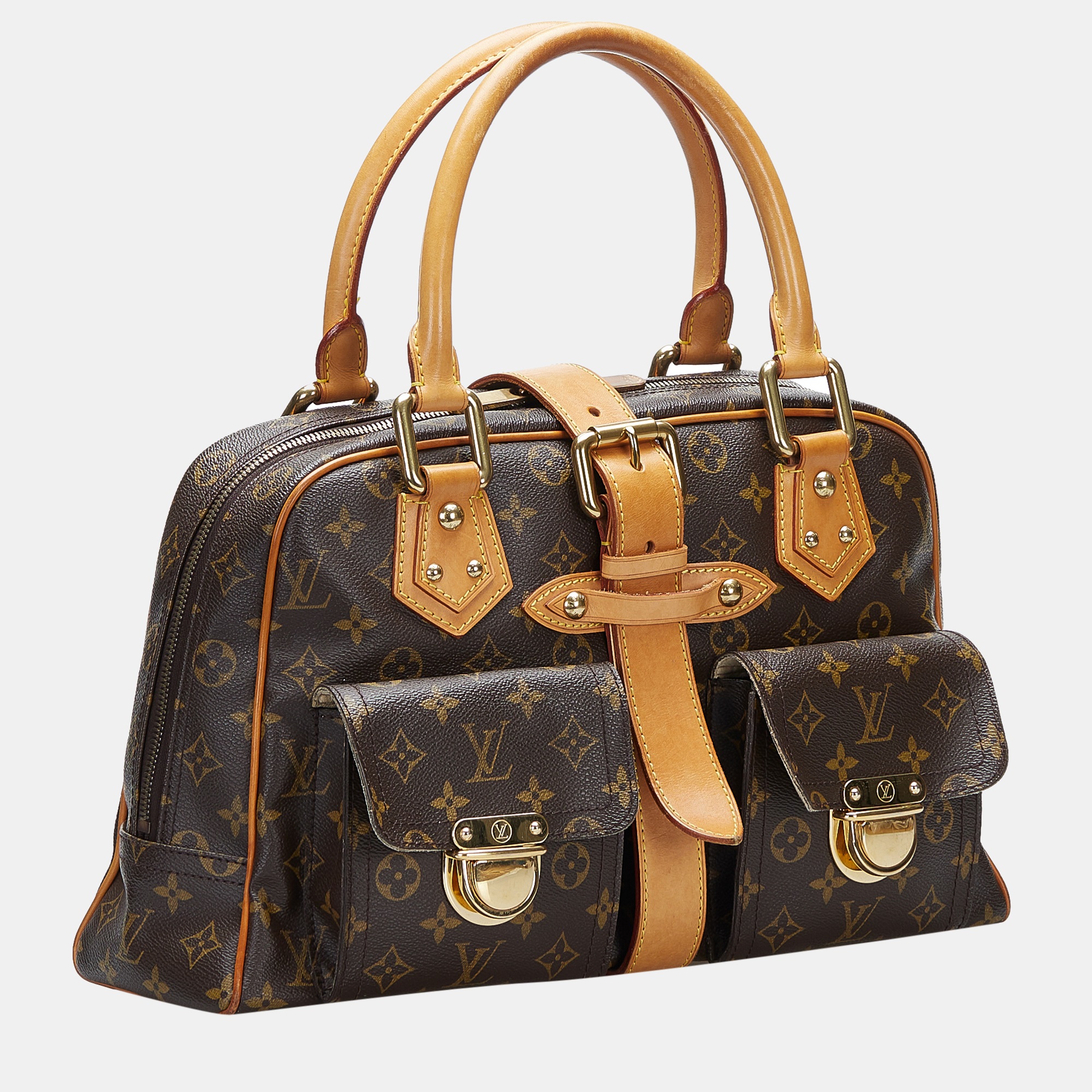 

Louis Vuitton Brown Monogram Manhattan GM