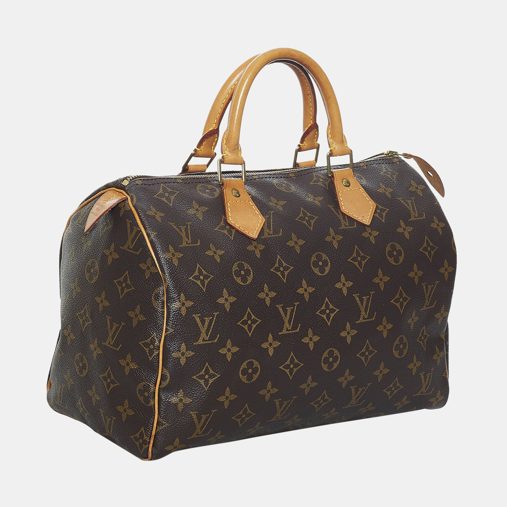 

Louis Vuitton Brown Monogram Speedy 30