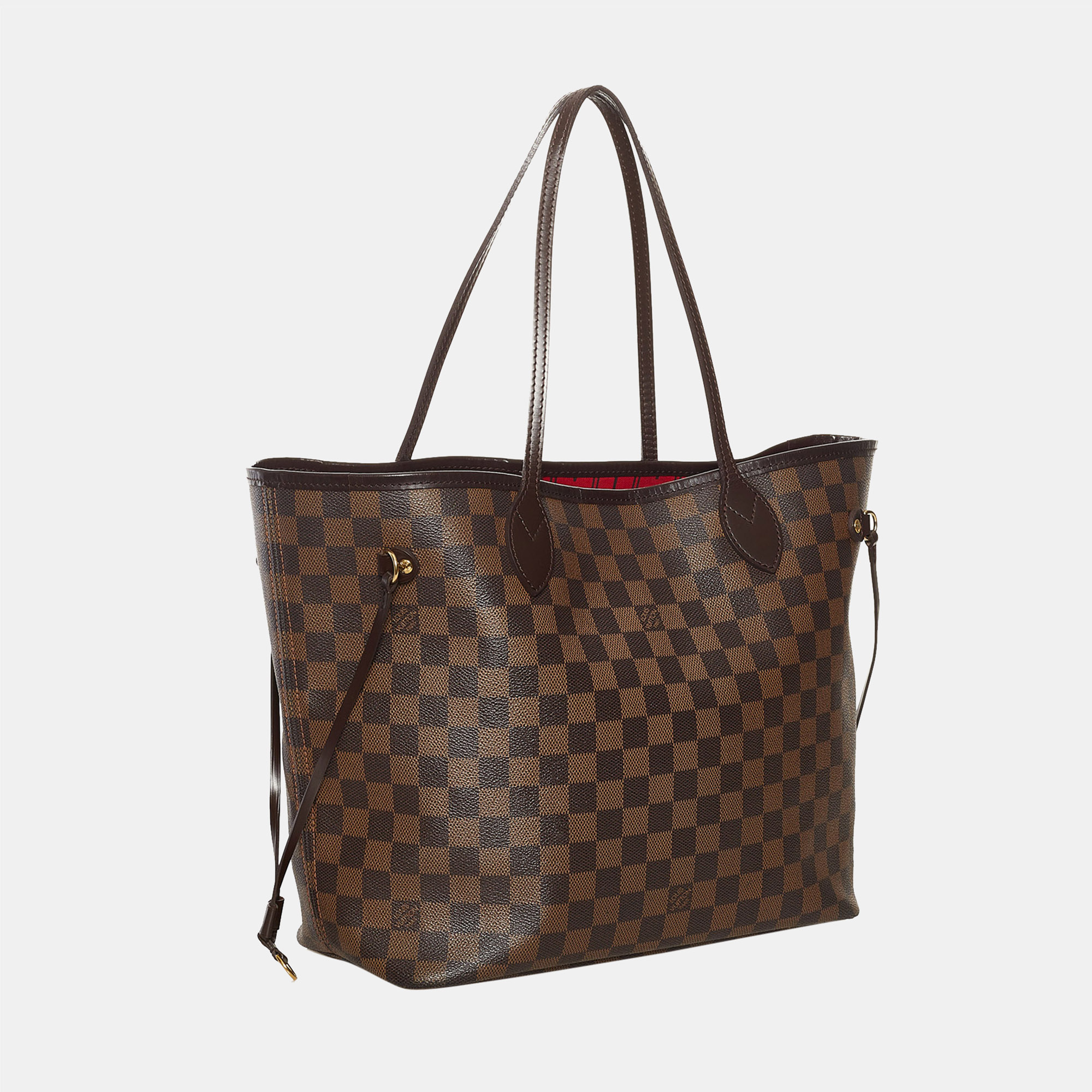 

Louis Vuitton Brown Damier Ebene Neverfull MM