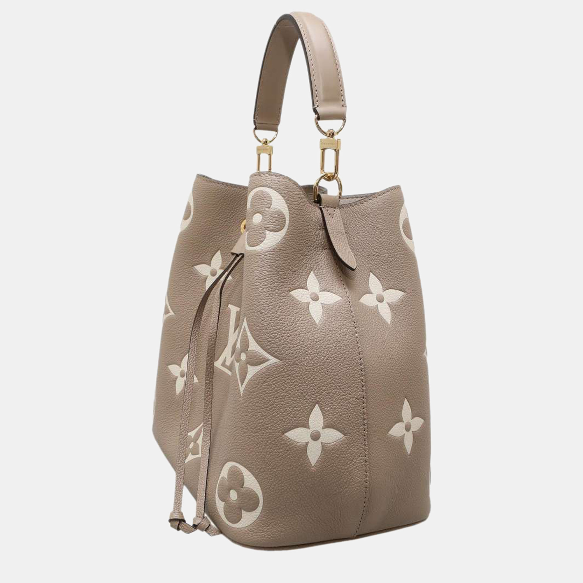 

Louis Vuitton Bicolor Monogram Empreinte NeoNoe MM Bag, Brown
