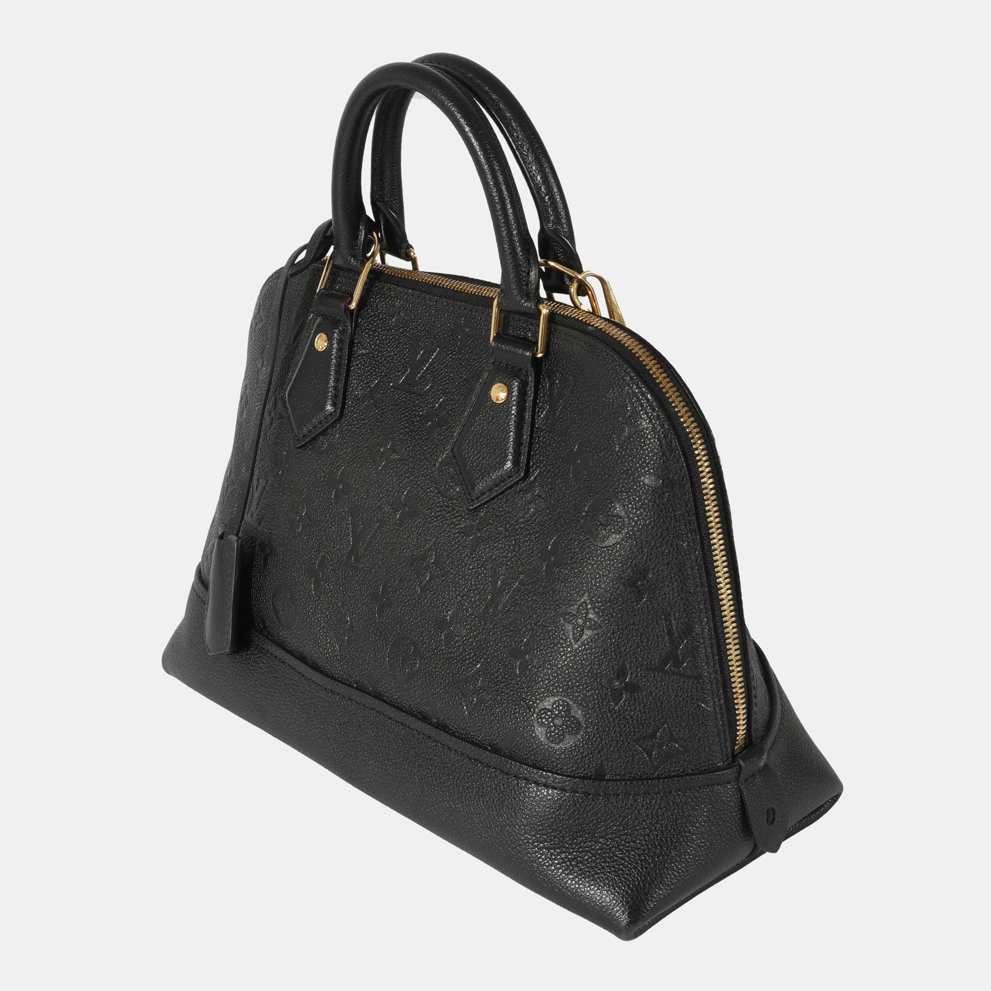 

Louis Vuitton Black Monogram Empreinte Leather Neo Alma PM Bag