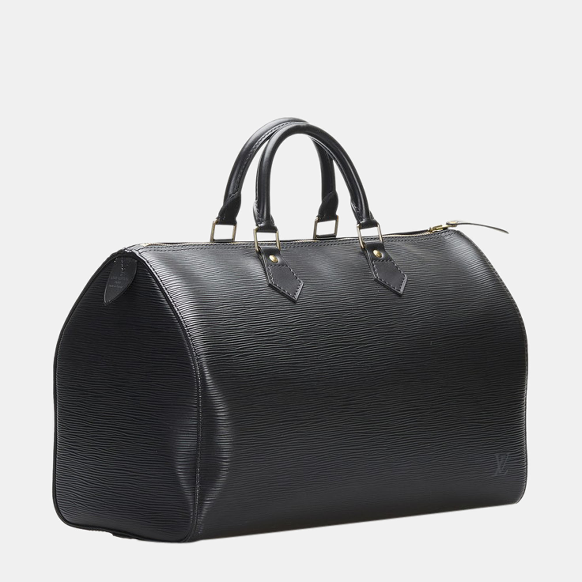 

Louis Vuitton Black Epi Leather Speedy 35 Bag