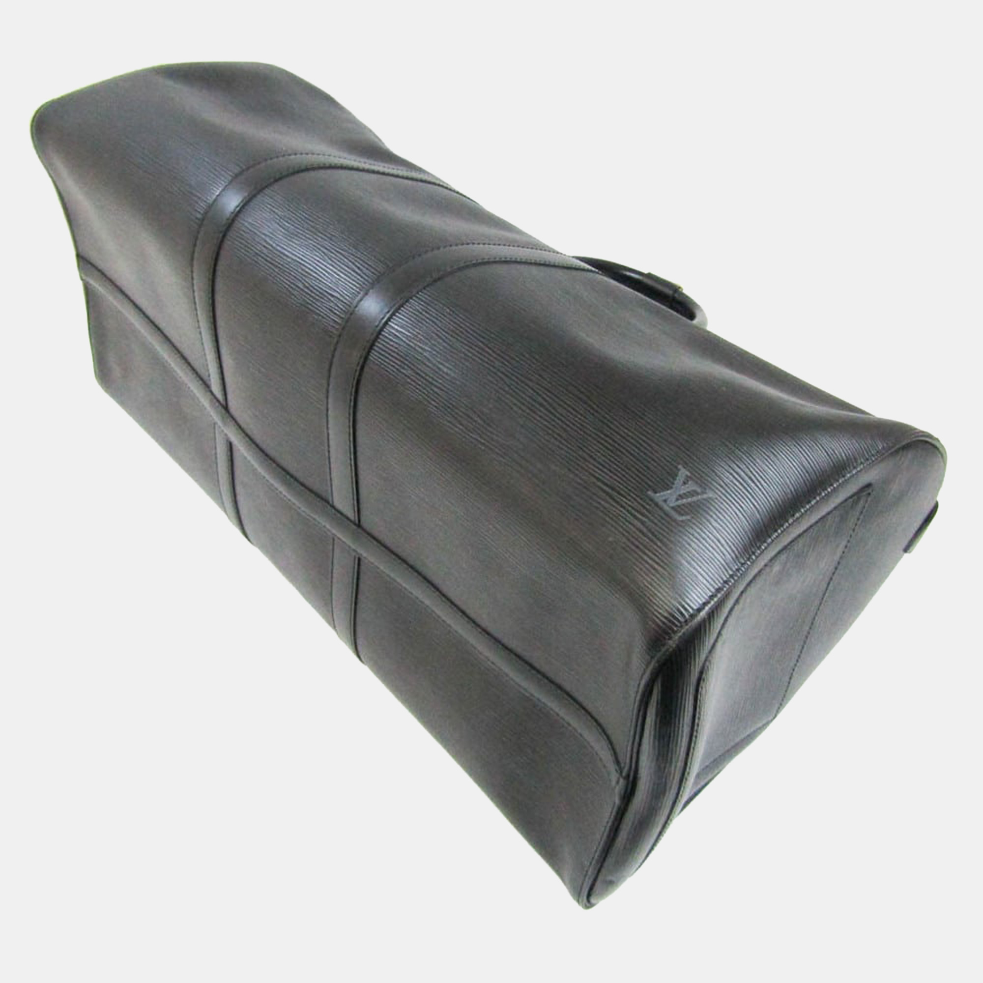 

Louis Vuitton Black Epi Leather Keepall 55 Duffel Bag