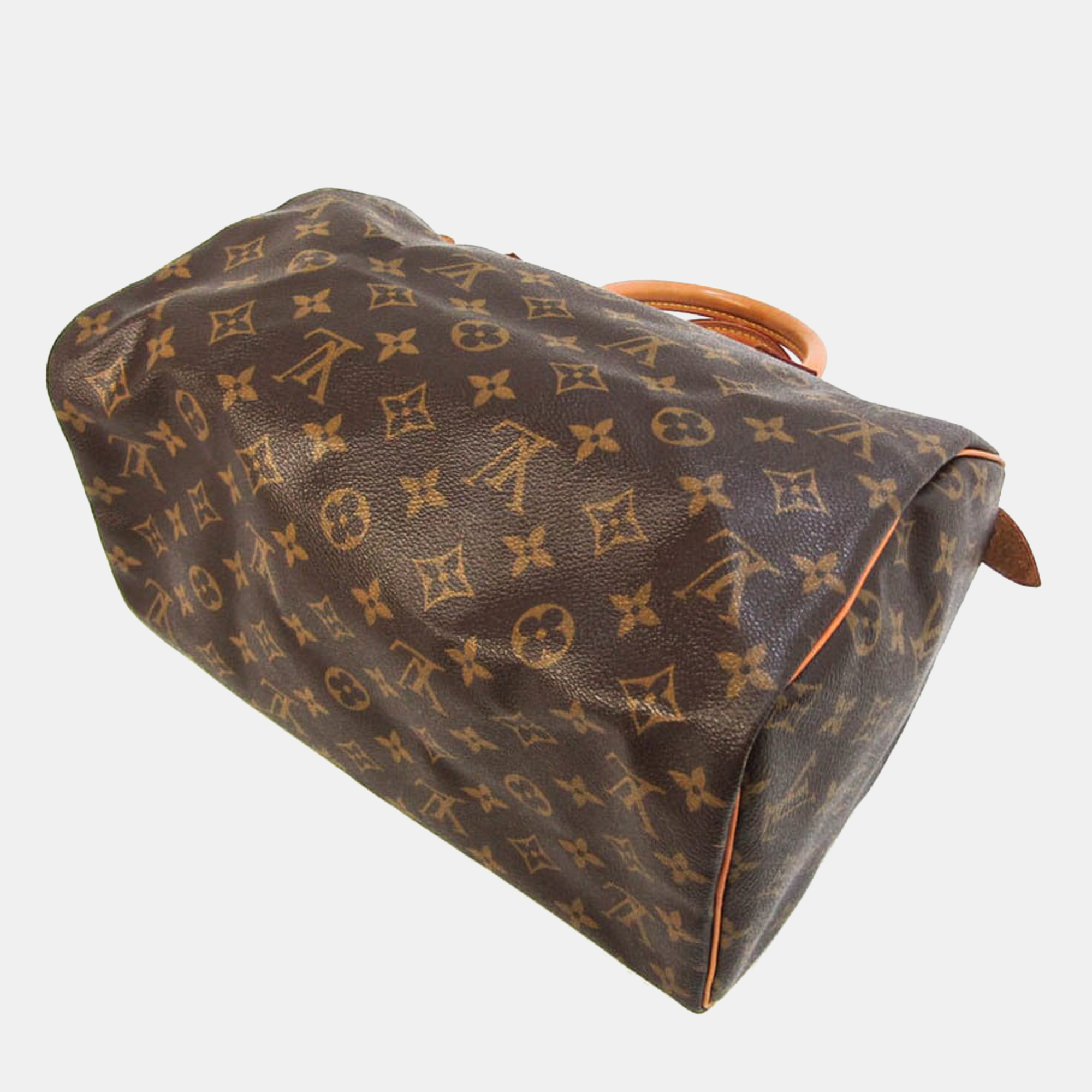

Louis Vuitton Brown Monogram Canvas Speedy 30 Top Handle Bag