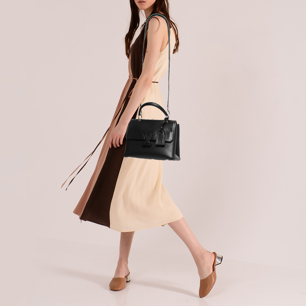 

Louis Vuitton Black Epi Leather Grenelle PM Bag