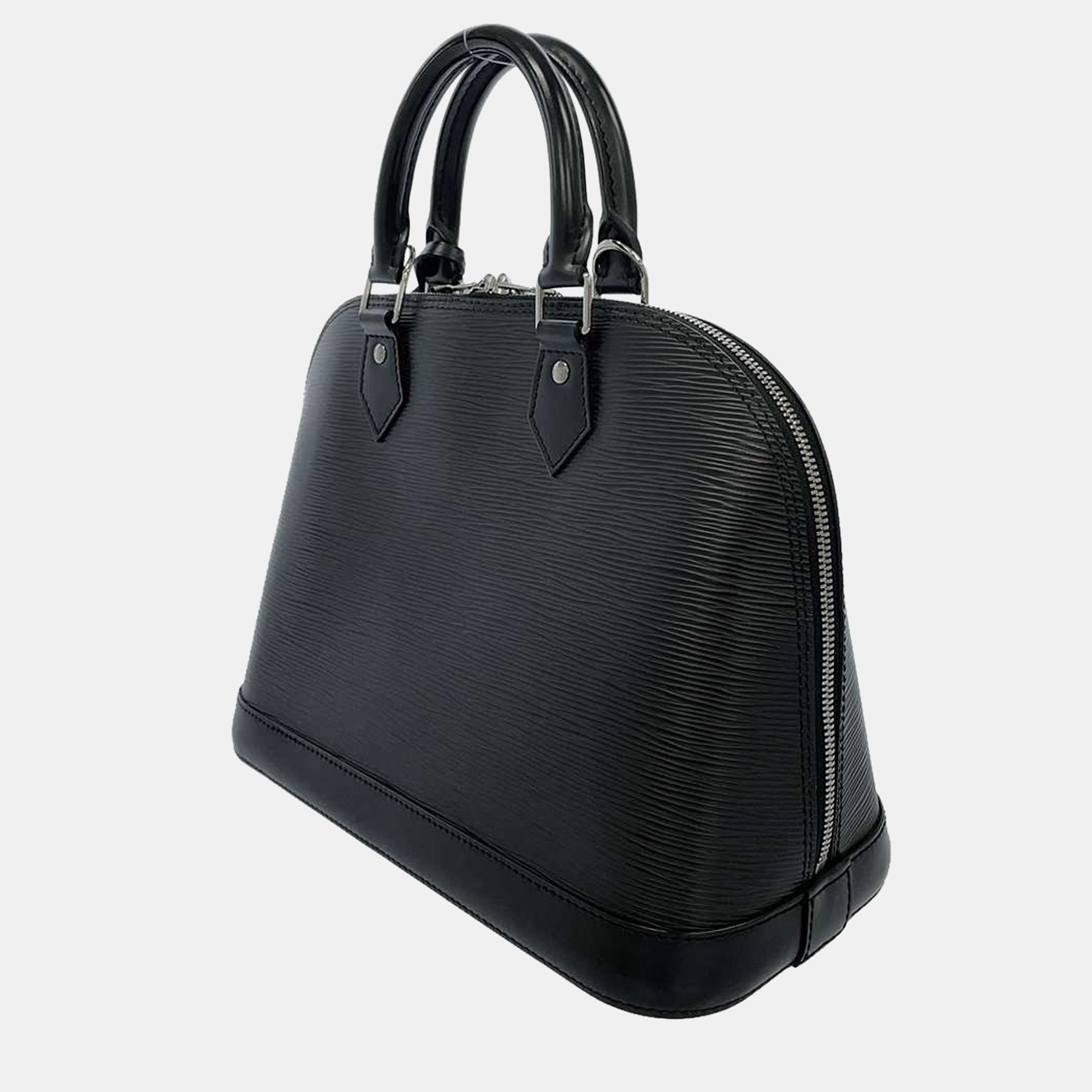 

Louis Vuitton Black Epi Leather Alma PM Top Handle Bag