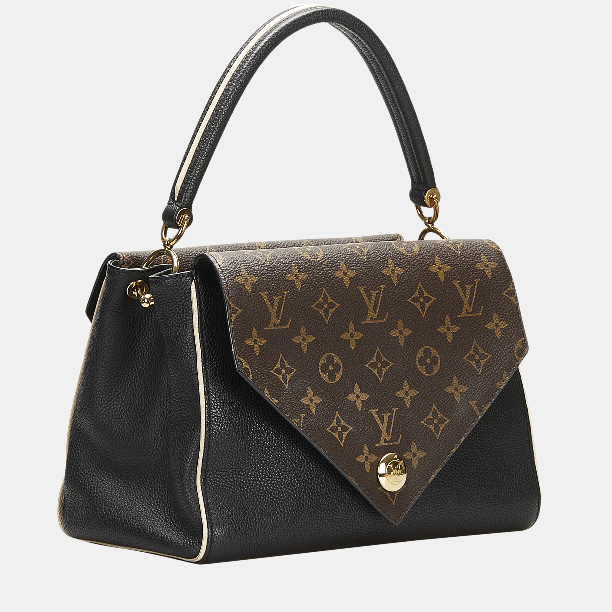 

Louis Vuitton Black/Brown Monogram Double V