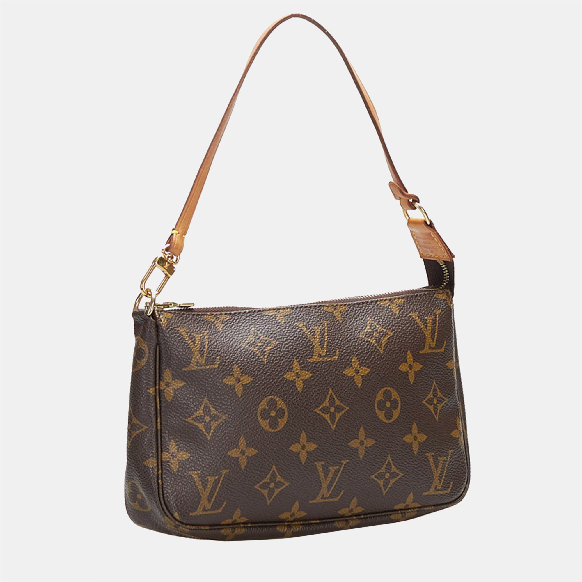 

Louis Vuitton Brown Monogram Pochette Accessoires