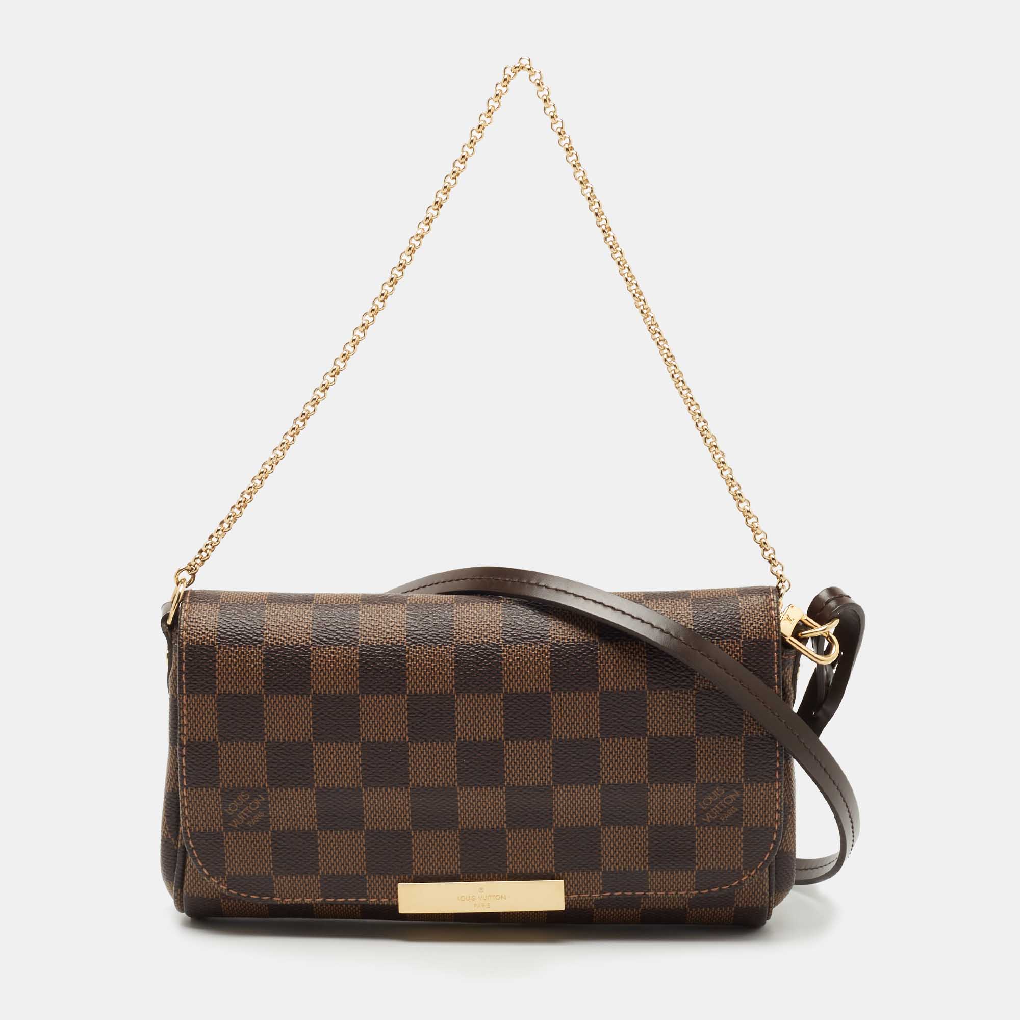 Louis Vuitton Damier Azur Monogram Canvas Favorite MM Crossbody Bag Louis  Vuitton | The Luxury Closet