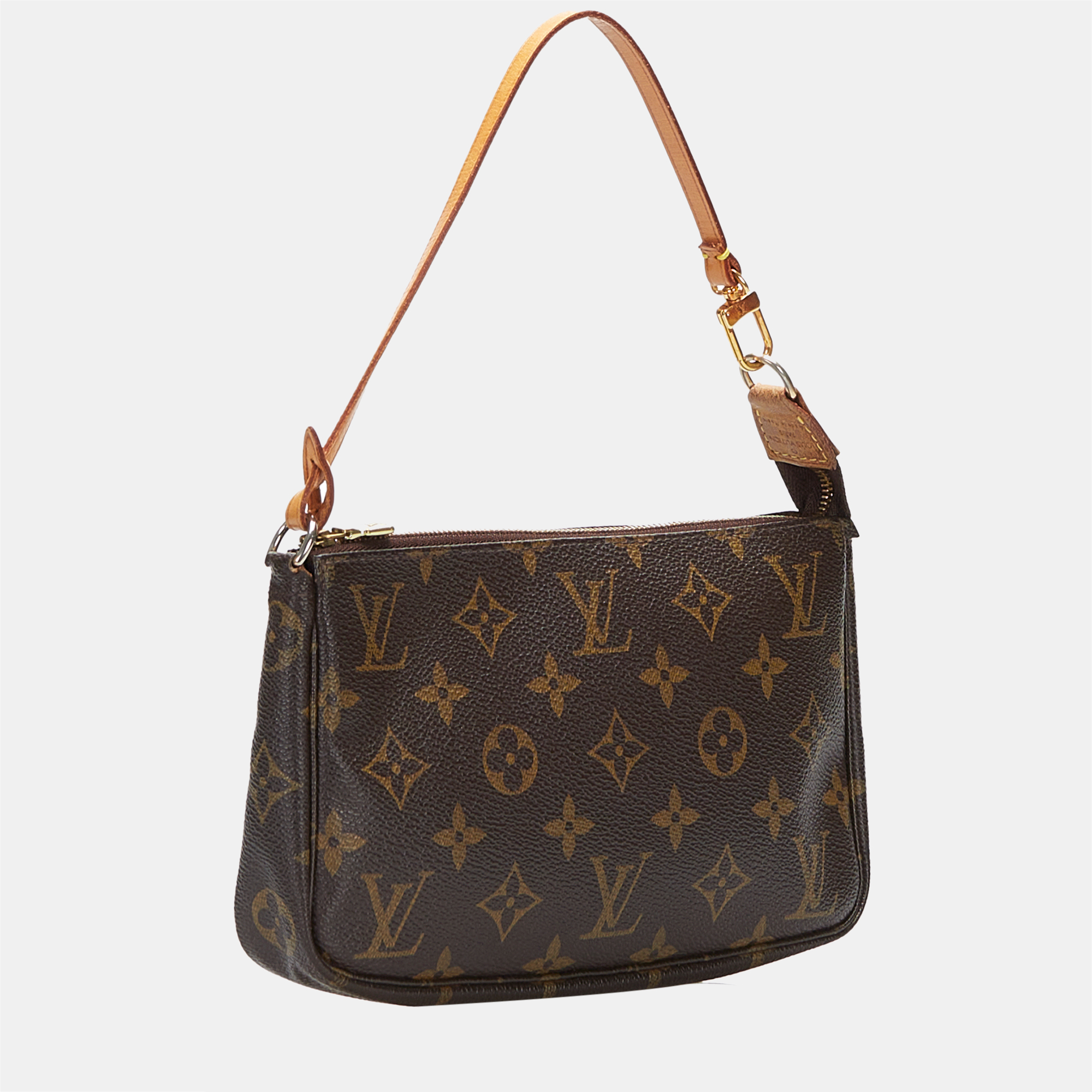 

Louis Vuitton Brown Monogram Pochette Accessoires