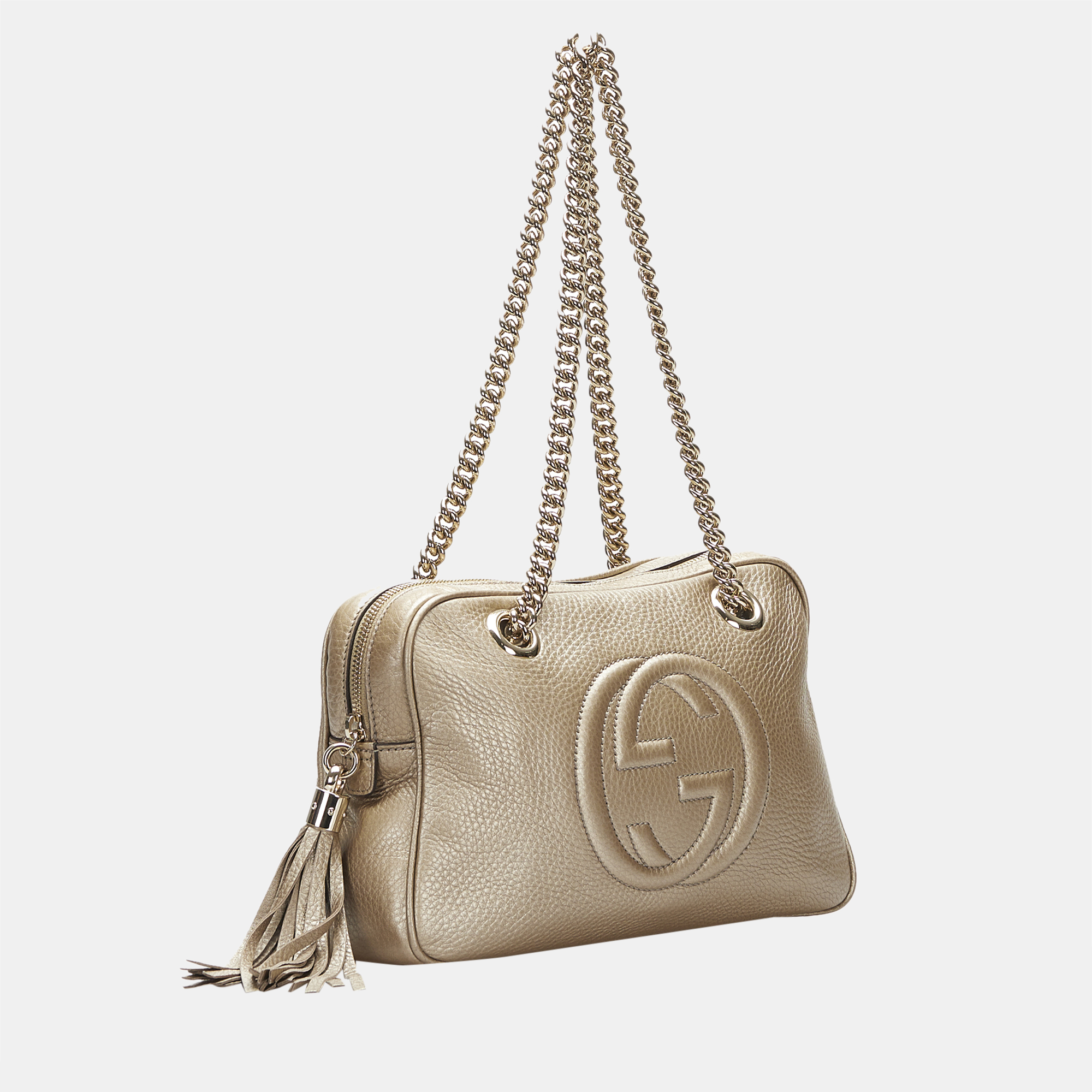

Louis Vuitton Silver Soho Chain