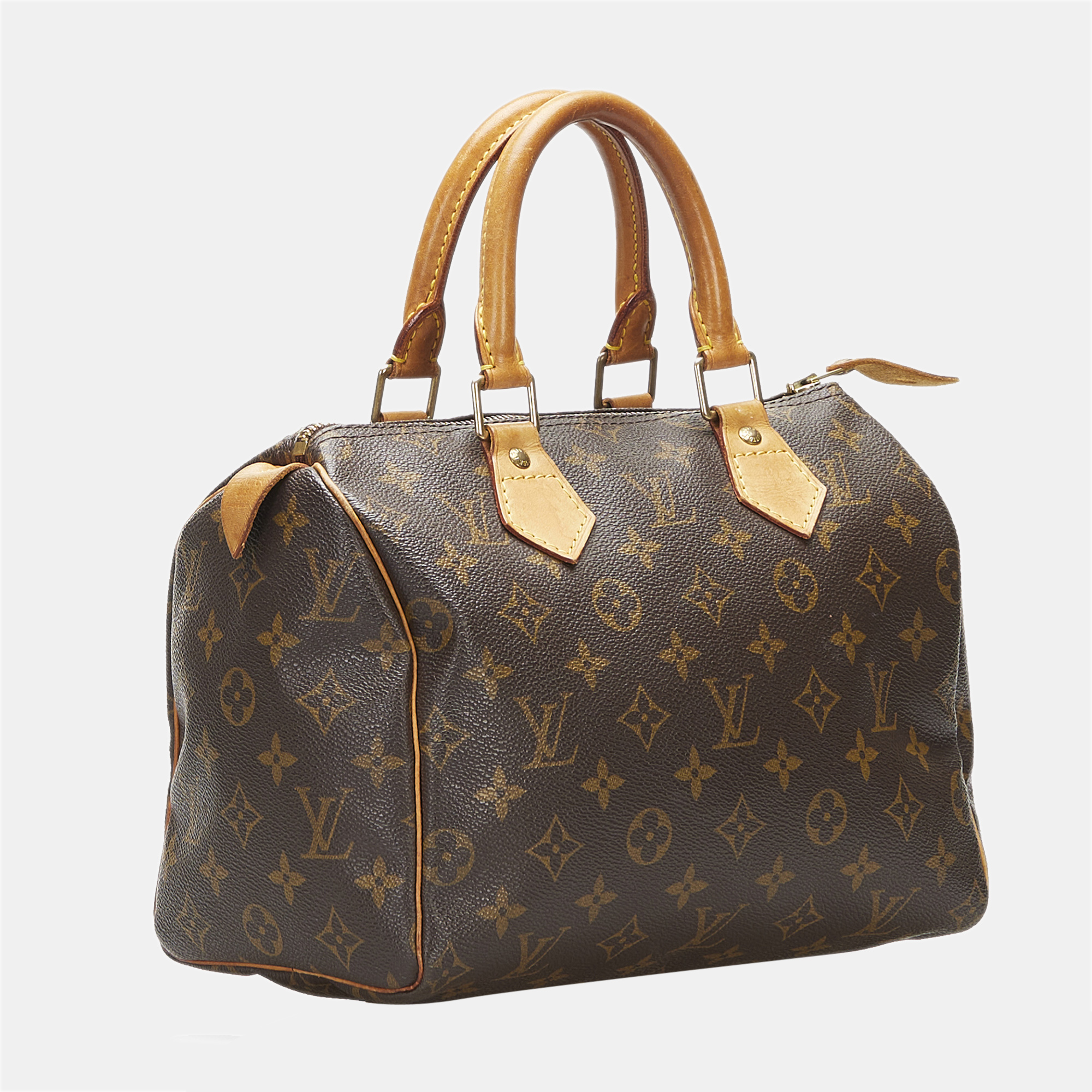 

Louis Vuitton Brown Monogram Speedy 25