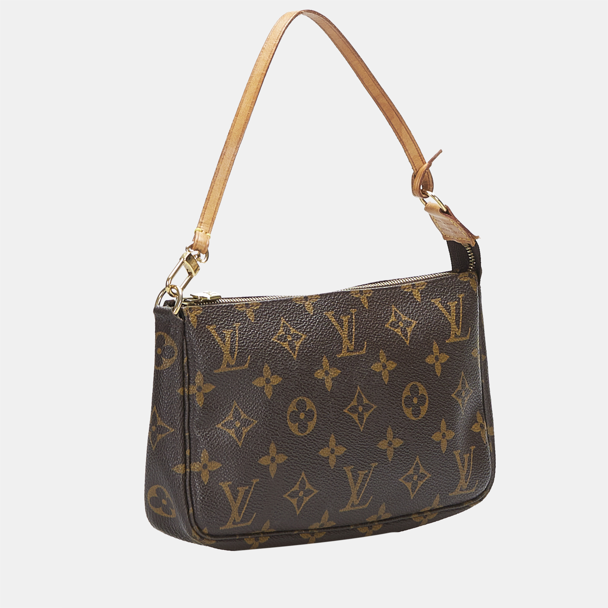 

Louis Vuitton Brown Monogram Pochette Accessoires