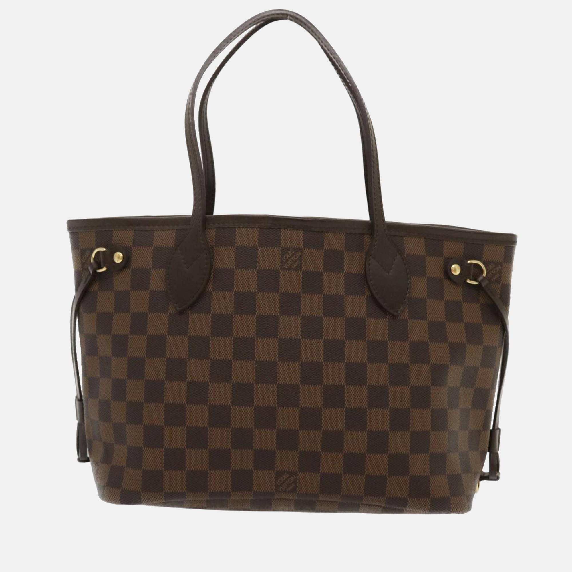 

Louis Vuitton damire ebene Canvas Neverfull MM bag, Brown