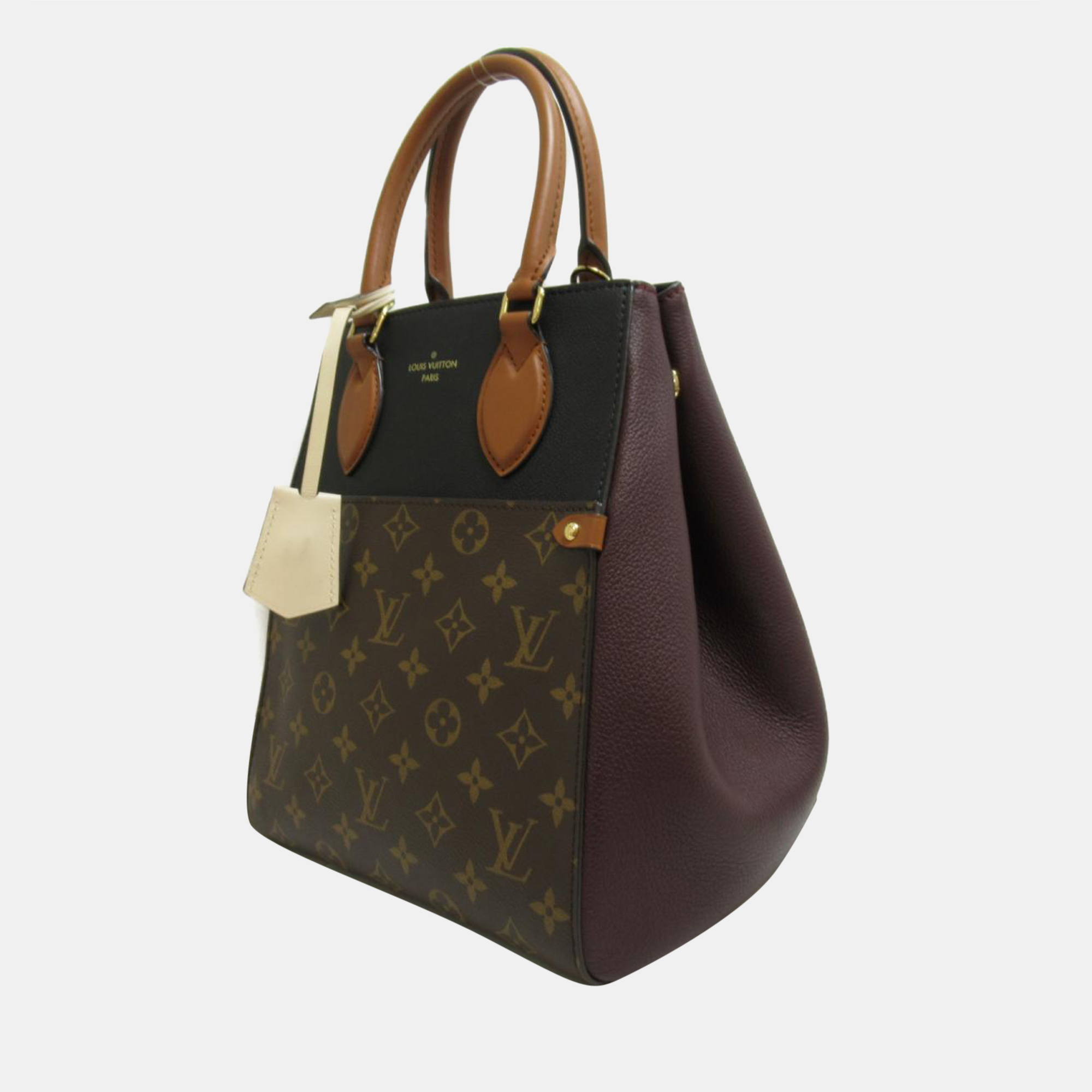 

Louis Vuitton Brown Canvas Monogram Fold Tote MM