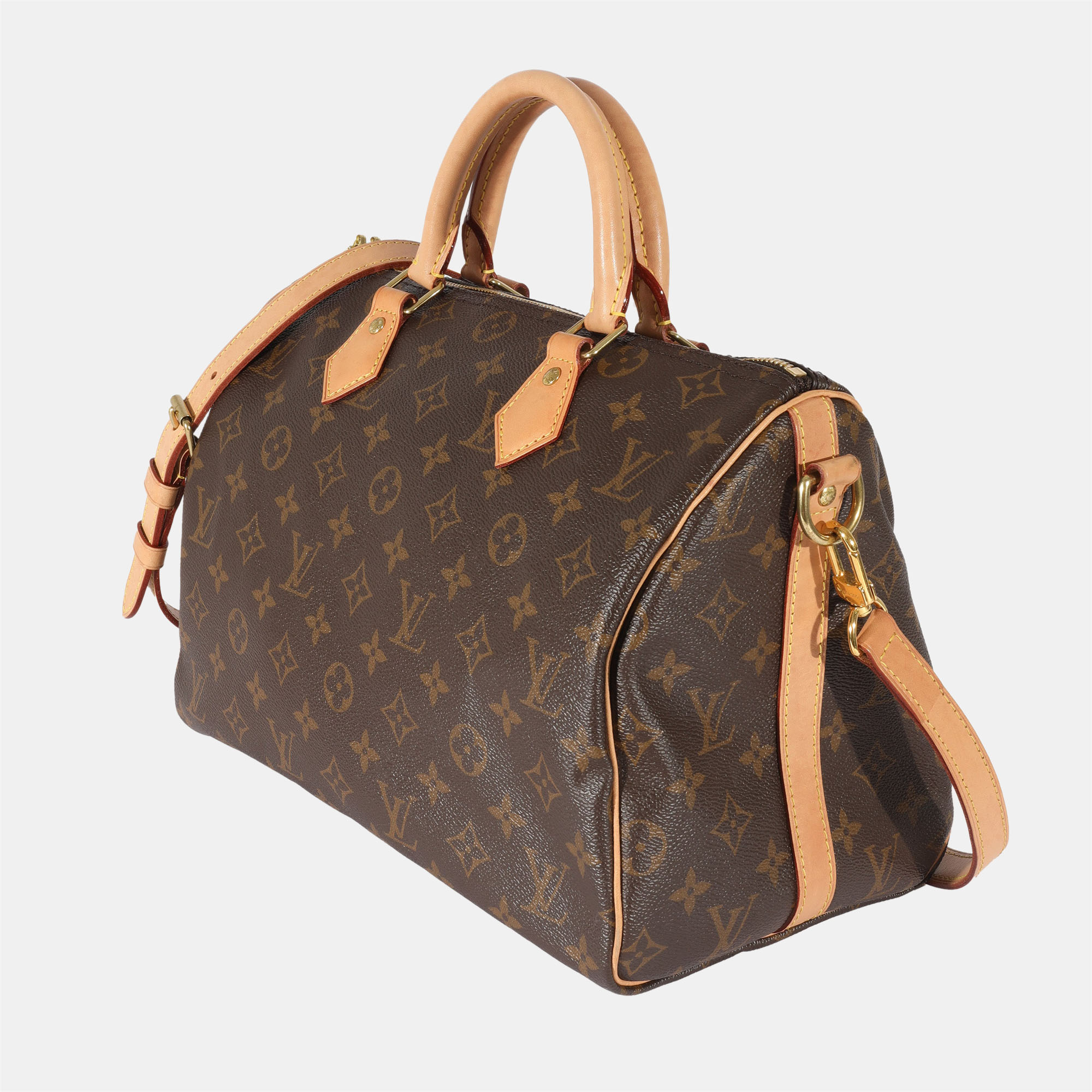 

Louis Vuitton Brown Monogram Canvas 2020 Speedy Bandouliere 30 Top Handle Bag