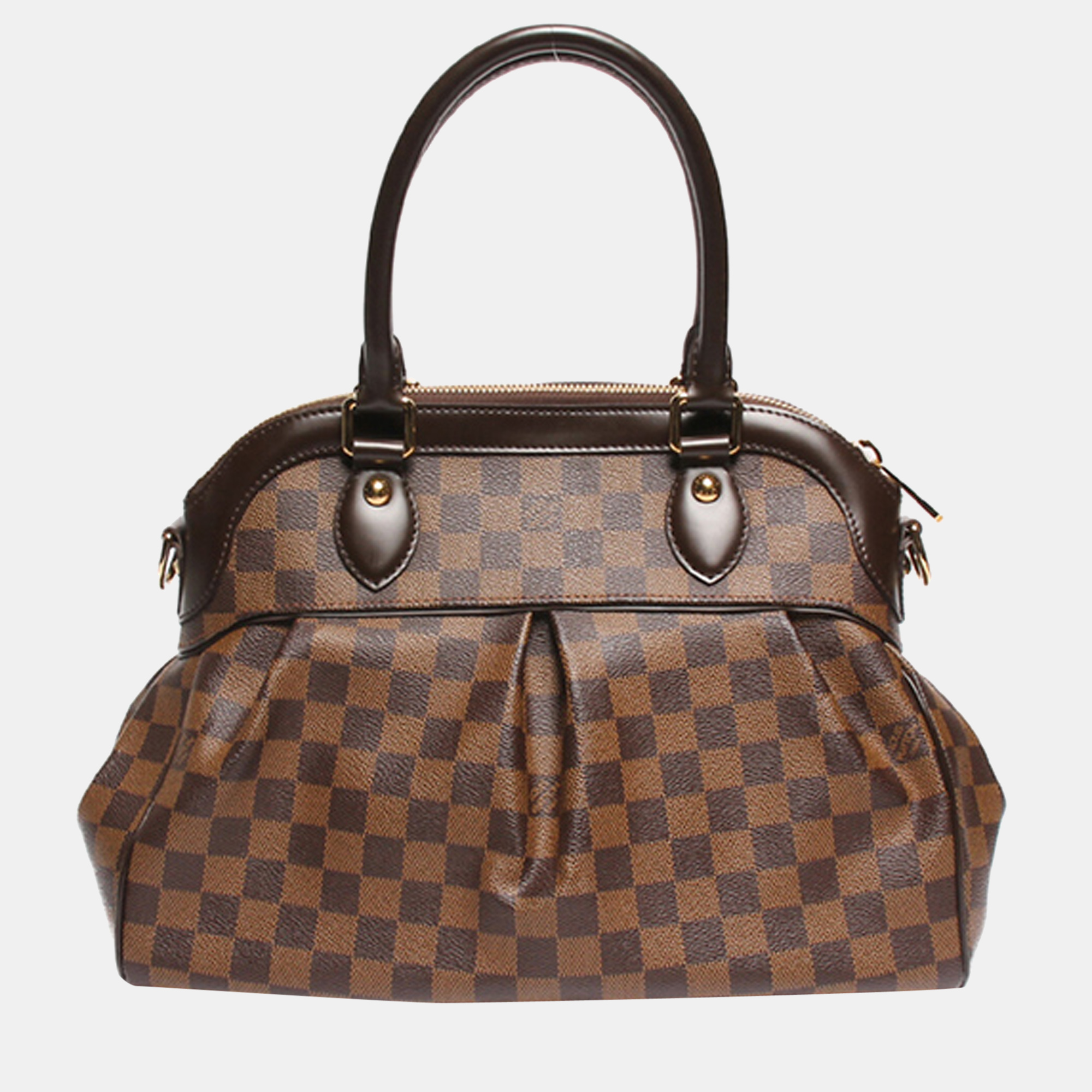 

Louis Vuitton Brown Damier Ebene Trevi PM Bag