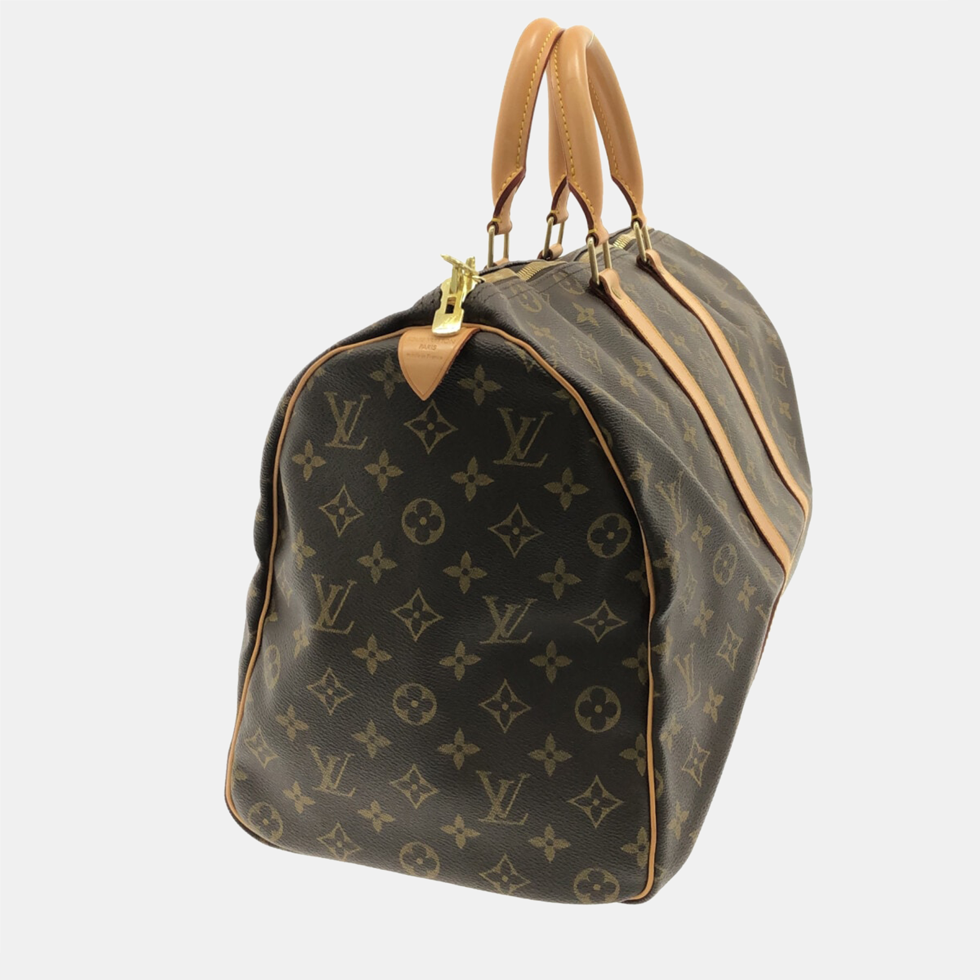 

Louis Vuitton Brown Monogram Canvas Keepall 45 Duffel Bag