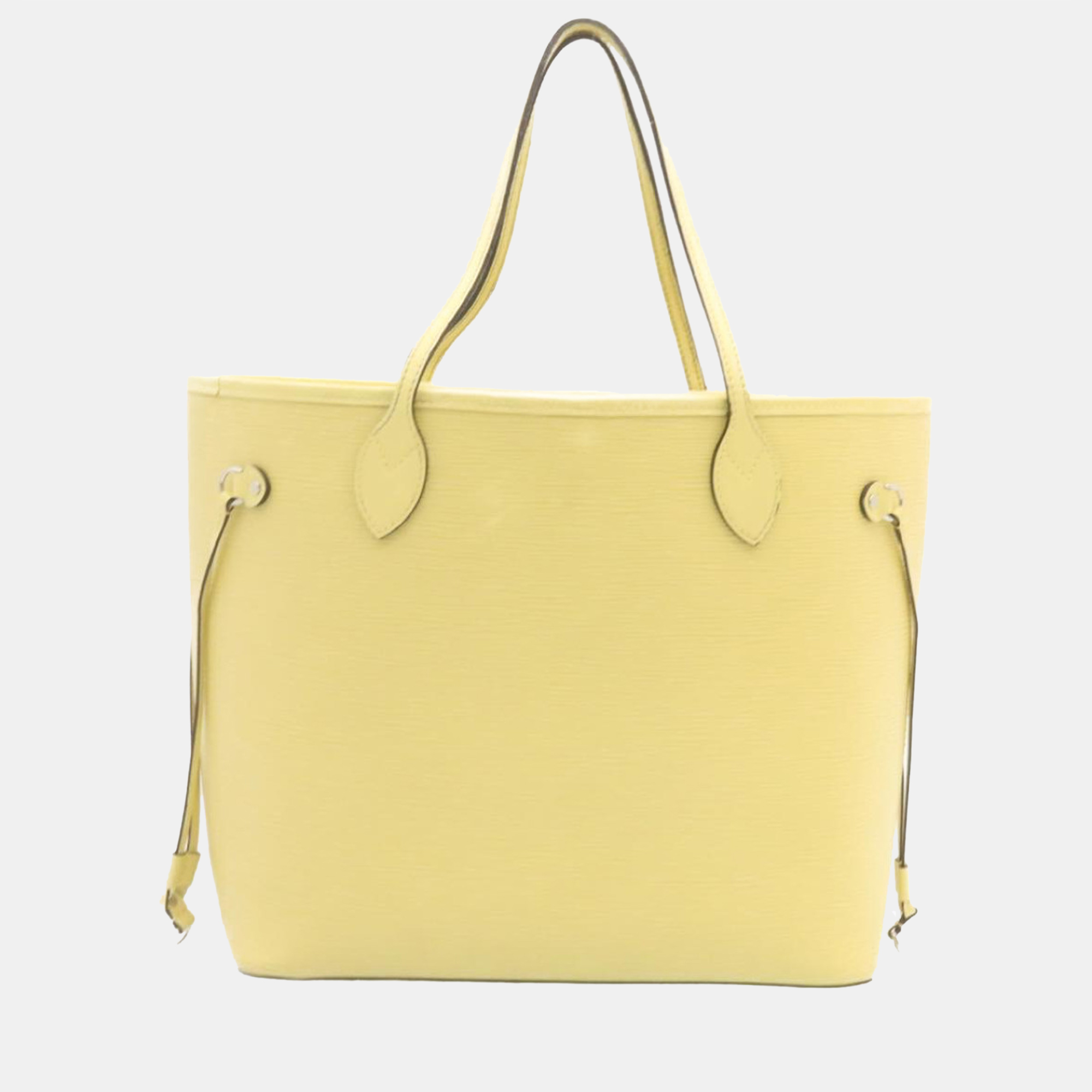 

Louis Vuitton Yellow Epi Leather Neverfull MM Tote Bag