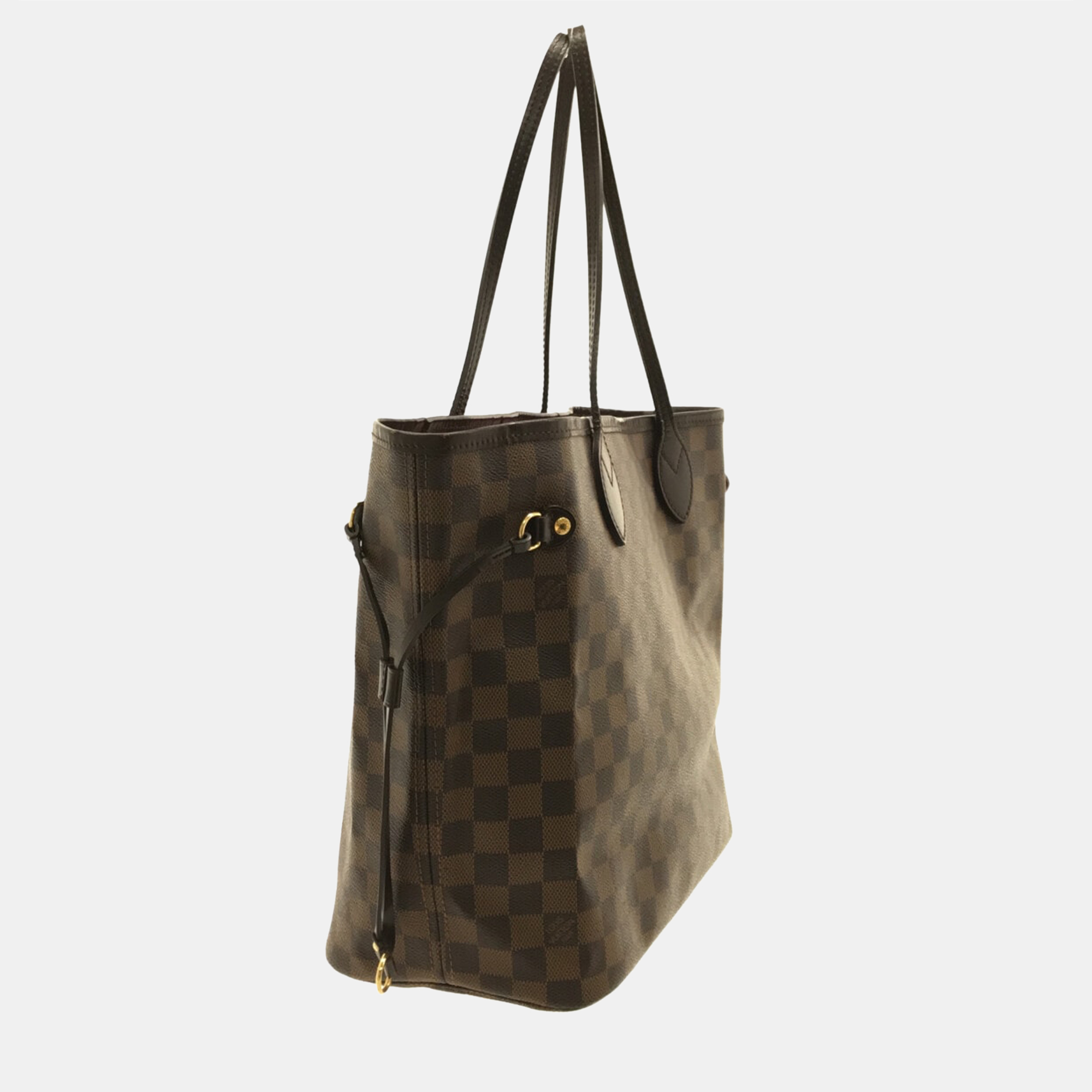 

Louis Vuitton Brown Damier Ebene Canvas Neverfull MM Tote Bag