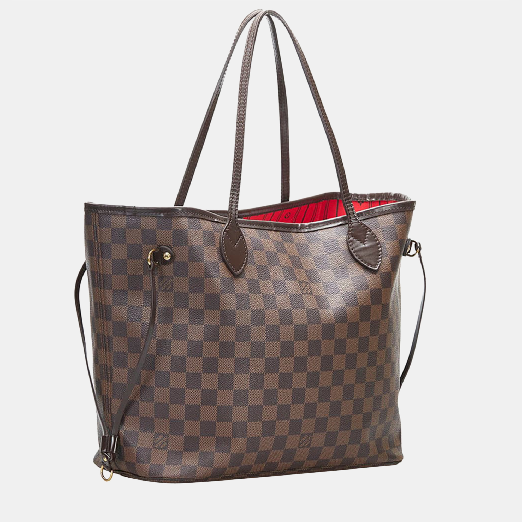 

Louis Vuitton Brown Damier Ebene Canvas Neverfull MM Tote Bag