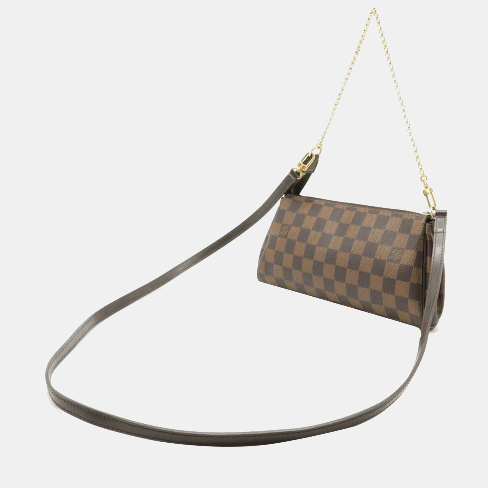 

Louis Vuitton Brown Damier Ebene Canvas Eva Shoulder Bag