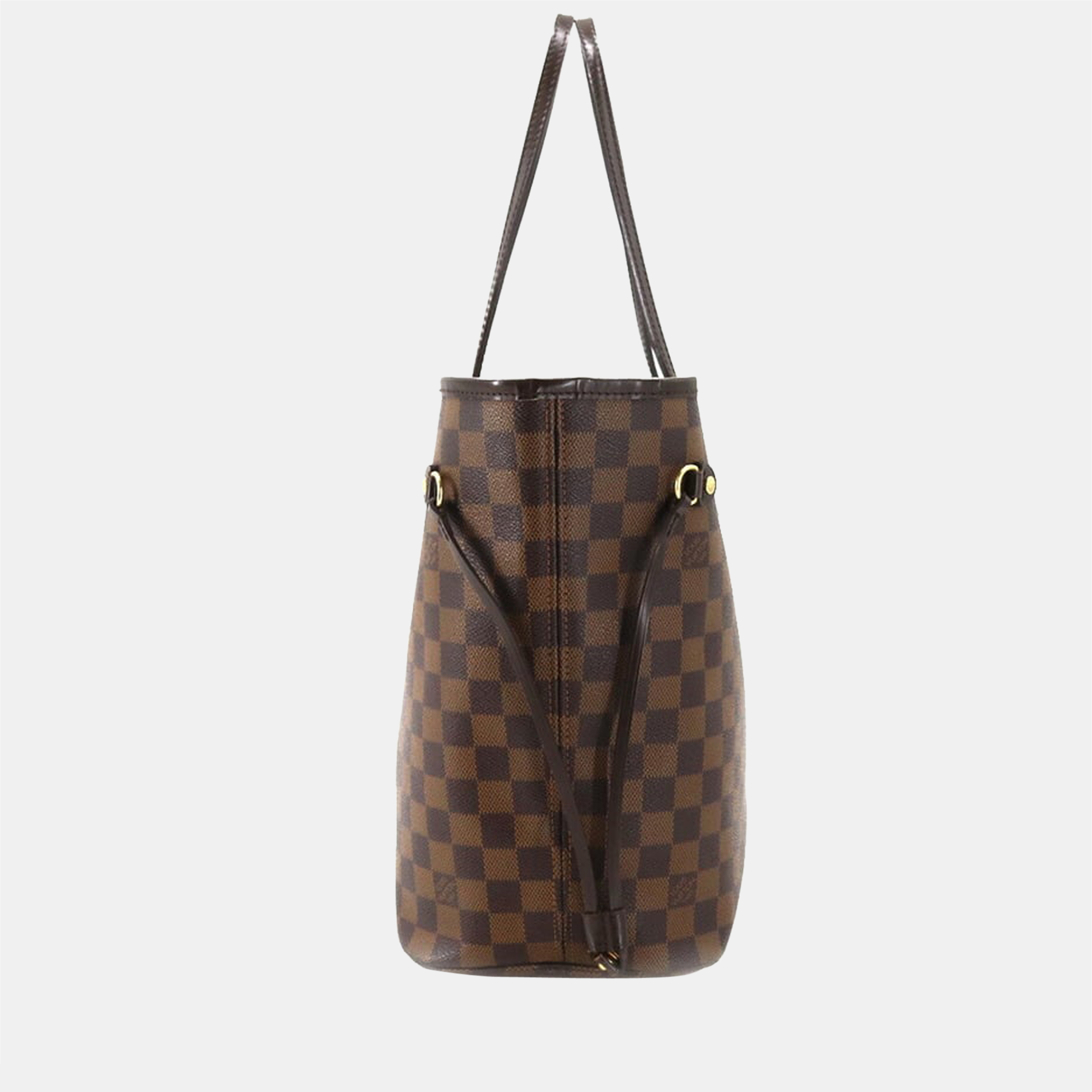 

Louis Vuitton Brown Damier Ebene Canvas Neverfull MM Tote Bag