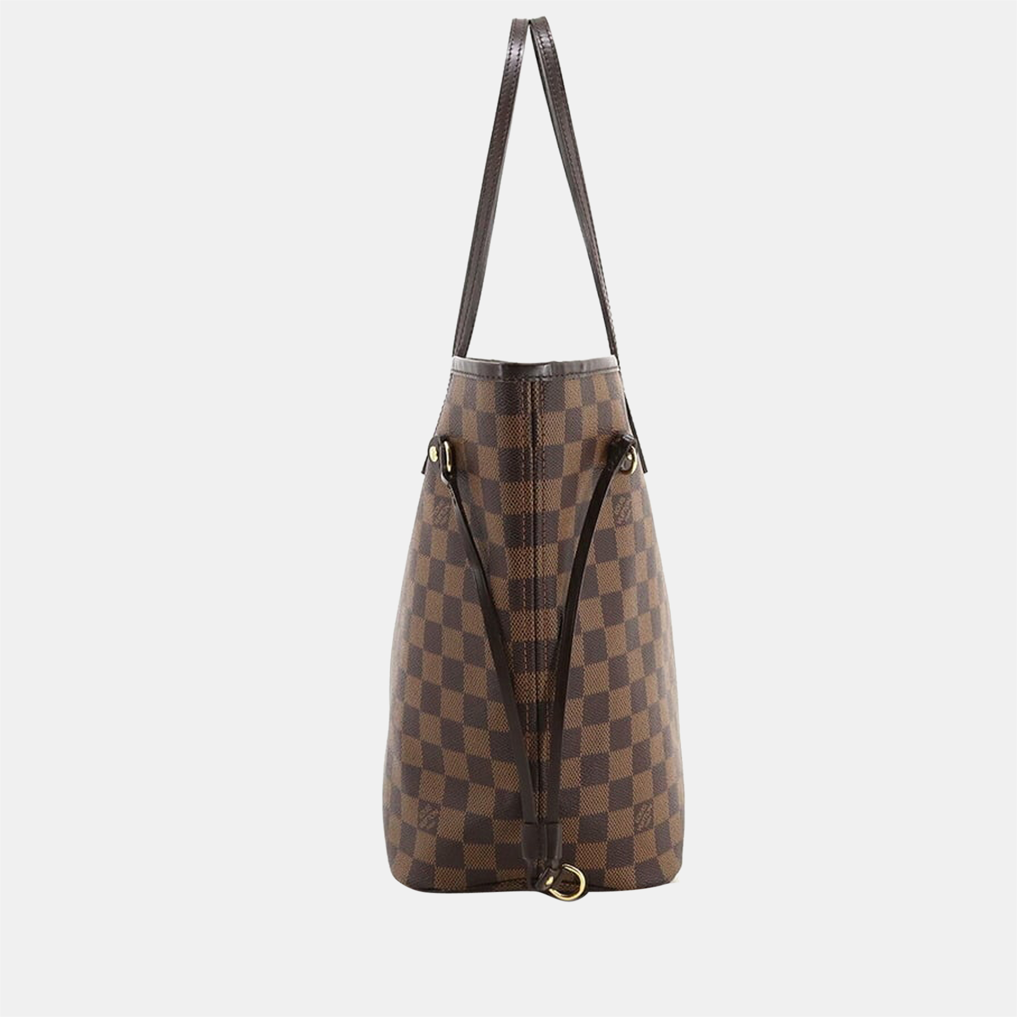 

Louis Vuitton Brown Damier Ebene Canvas Neverfull MM Tote Bag