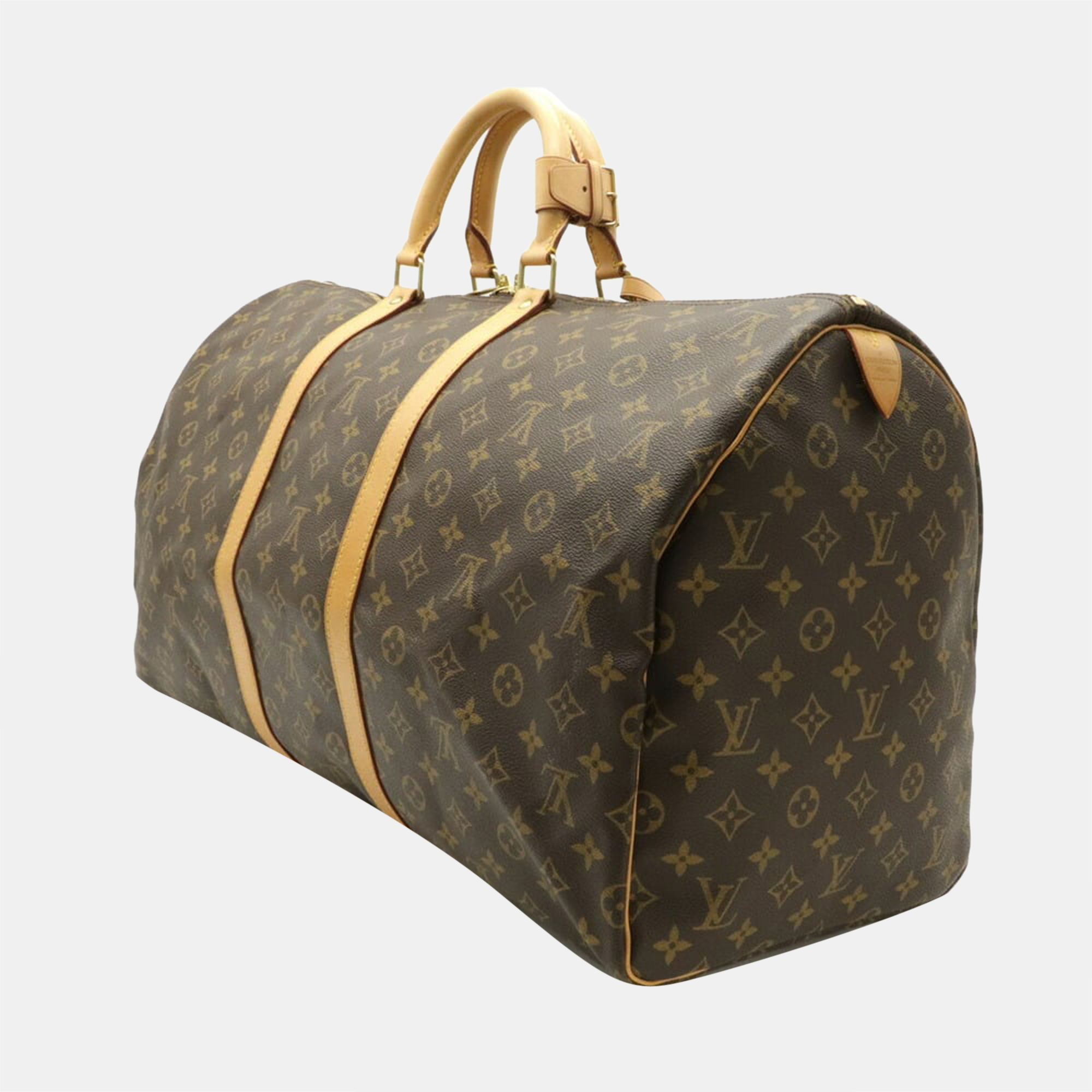 

Louis Vuitton Brown Monogram Canvas Keepall 50 Duffel Bag