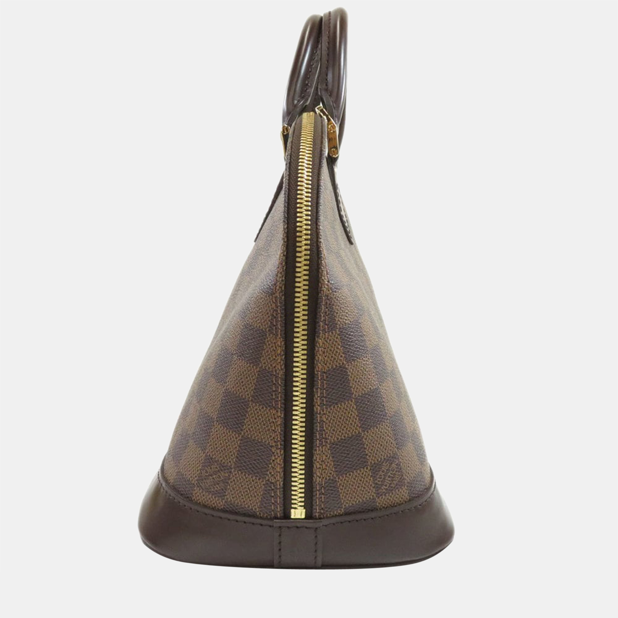 

Louis Vuitton Brown Damier Ebene Canvas Alma PM Top Handle Bag