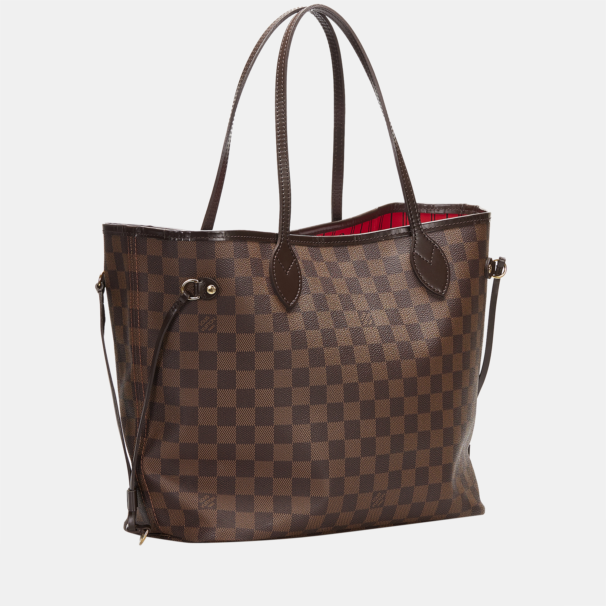 

Louis Vuitton Brown Damier Ebene Neverfull MM