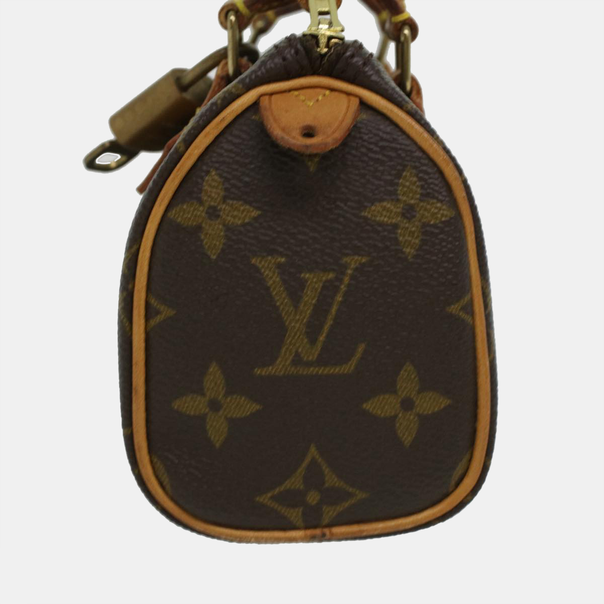 

Louis Vuitton Brown Monogram Canvas Speedy Nano Top Handle Bag
