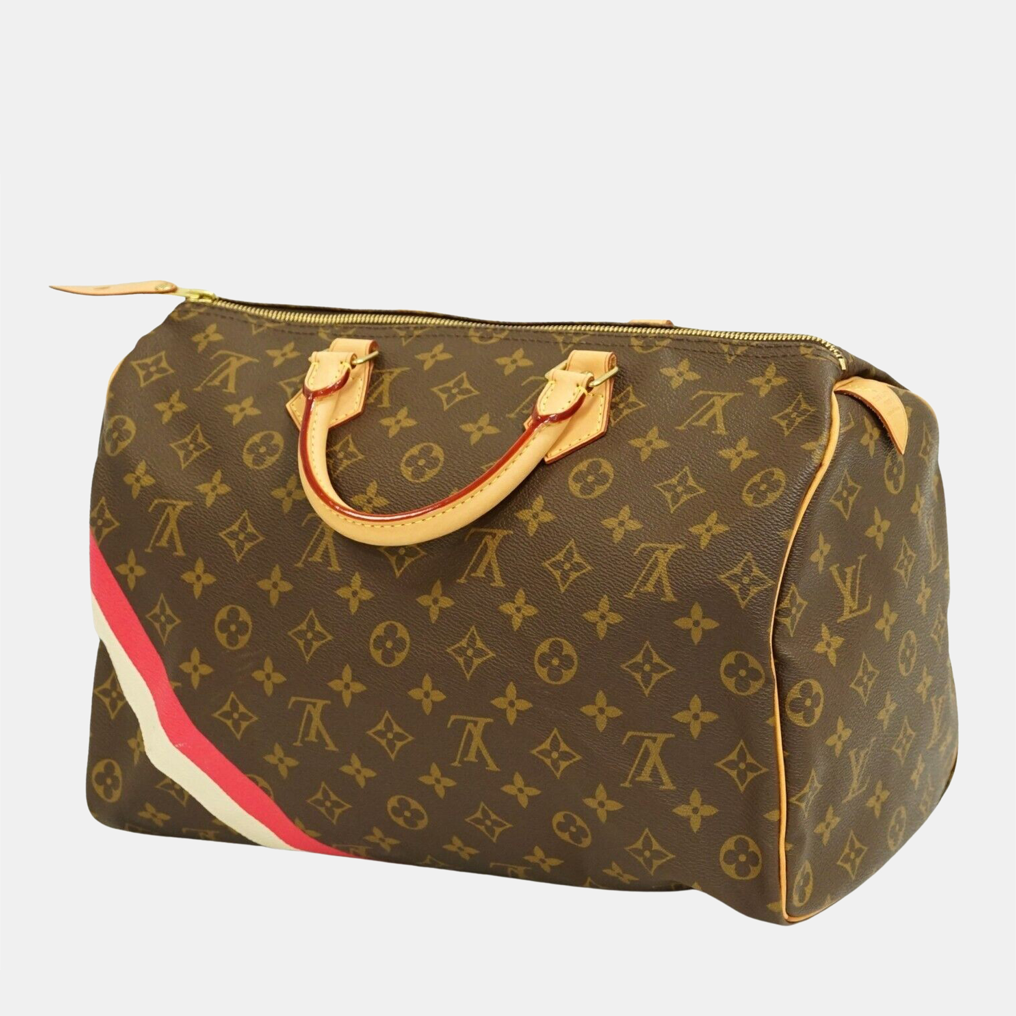 

Louis Vuitton Brown Monogram Canvas My LV Heritage Speedy 35 Top Handle Bag