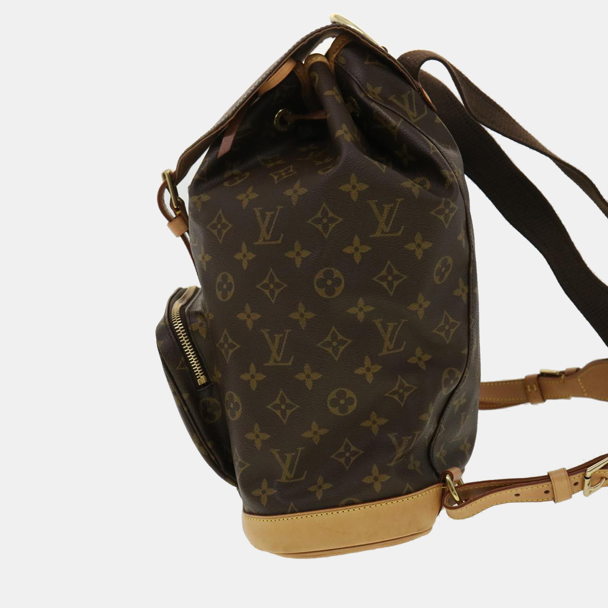 

Louis Vuitton Montsouris Brown Canvas backpack