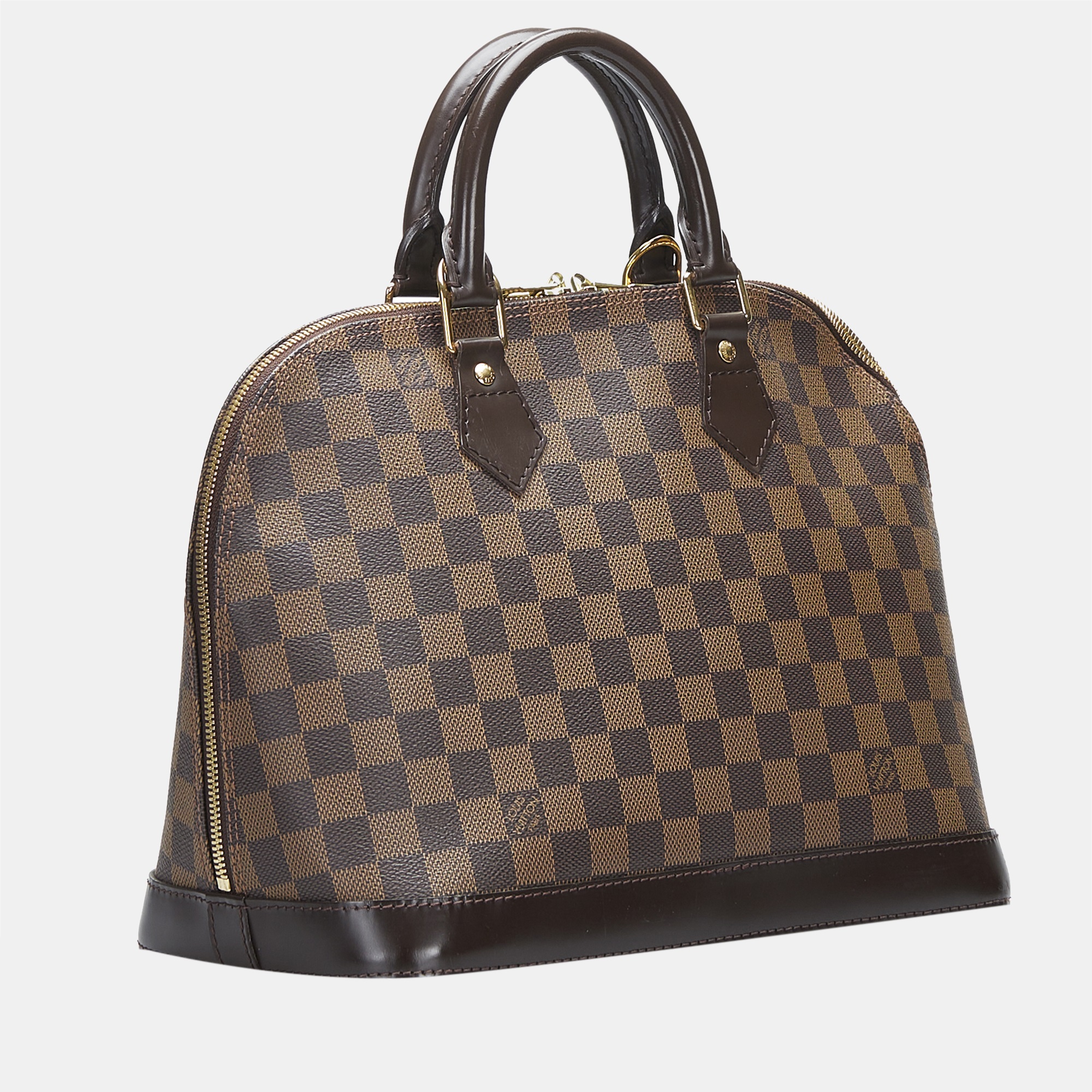 

Louis Vuitton Brown Damier Ebene Alma PM