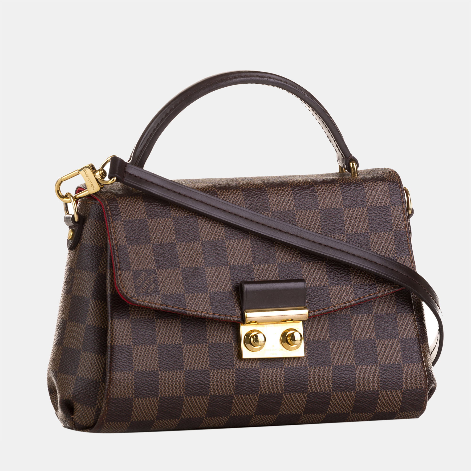 

Louis Vuitton Brown Damier Ebene Croisette