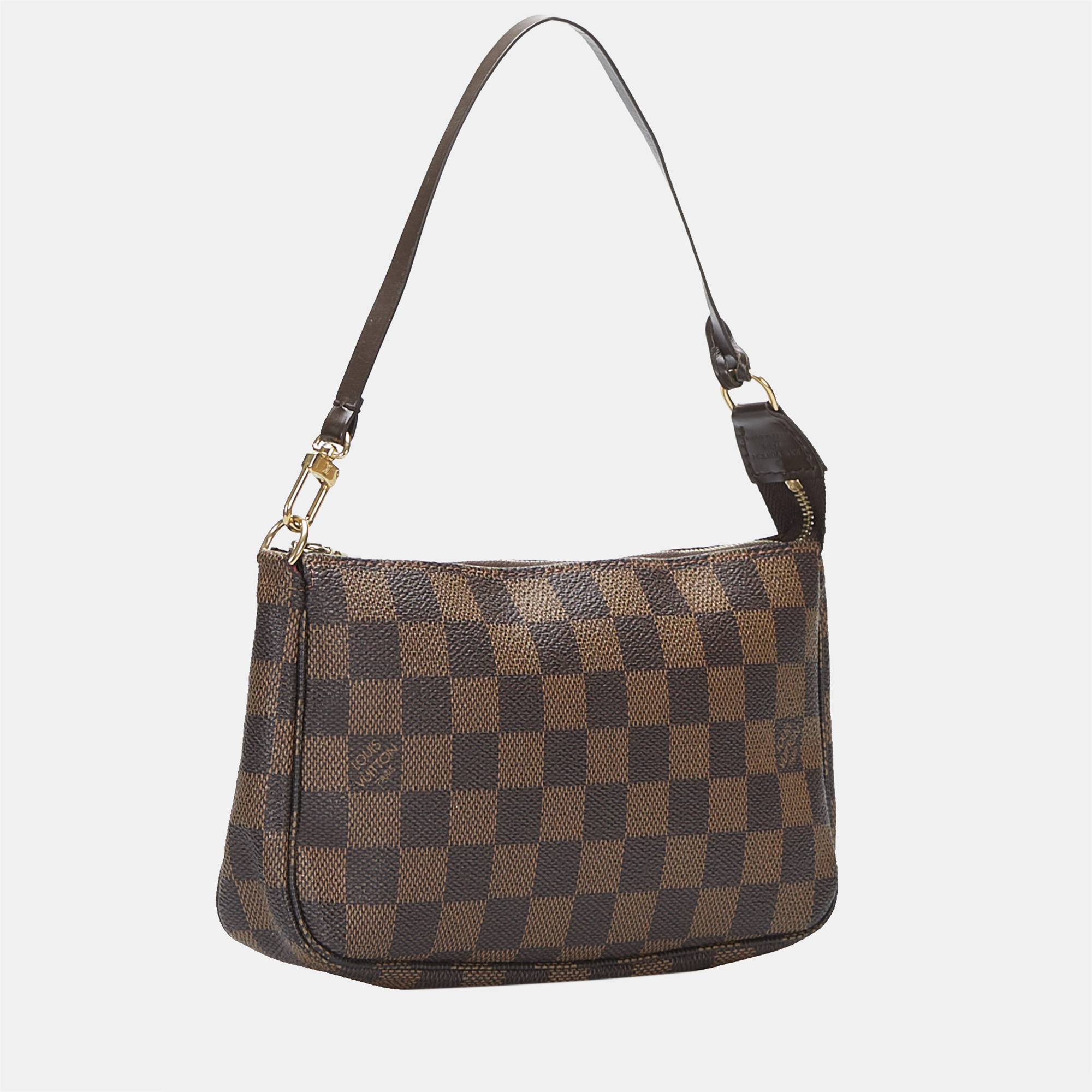 

Louis Vuitton Brown Damier Ebene Pochette Accessoires