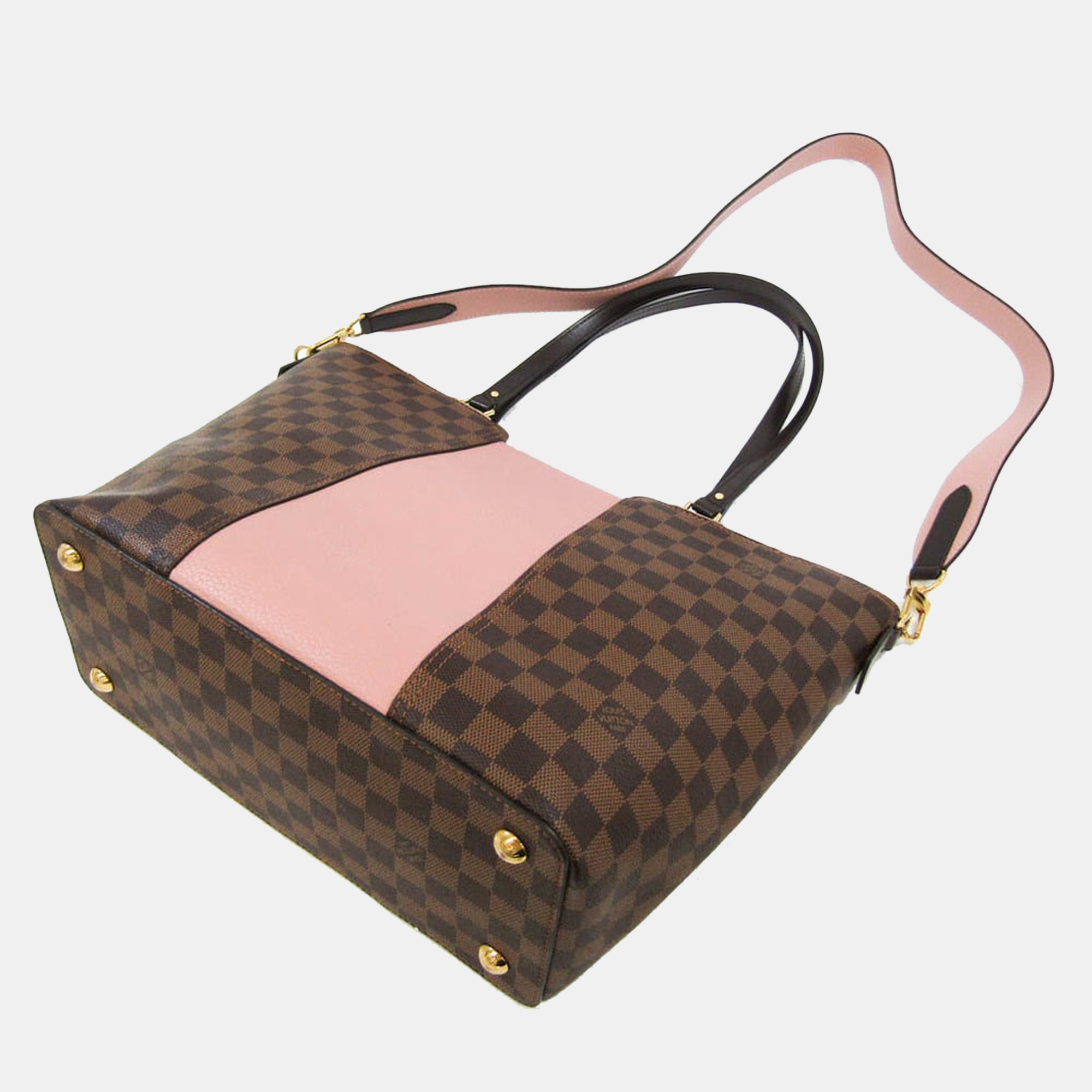 

Louis Vuitton Brown Damier Ebene Canvas and Leather Jersey Magnolia Tote Bag