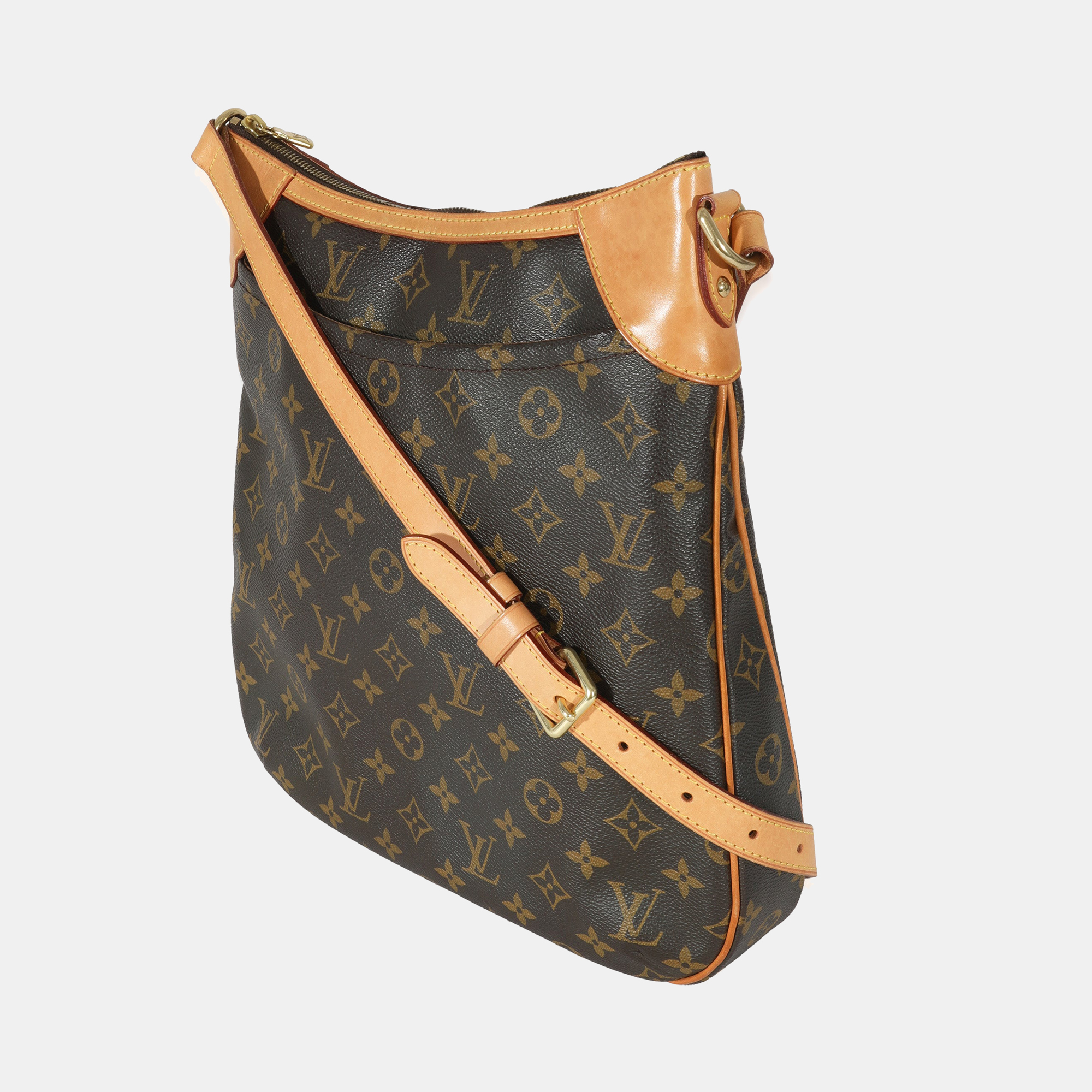 

Louis Vuitton Monogram Canvas Odeon MM Bag, Brown