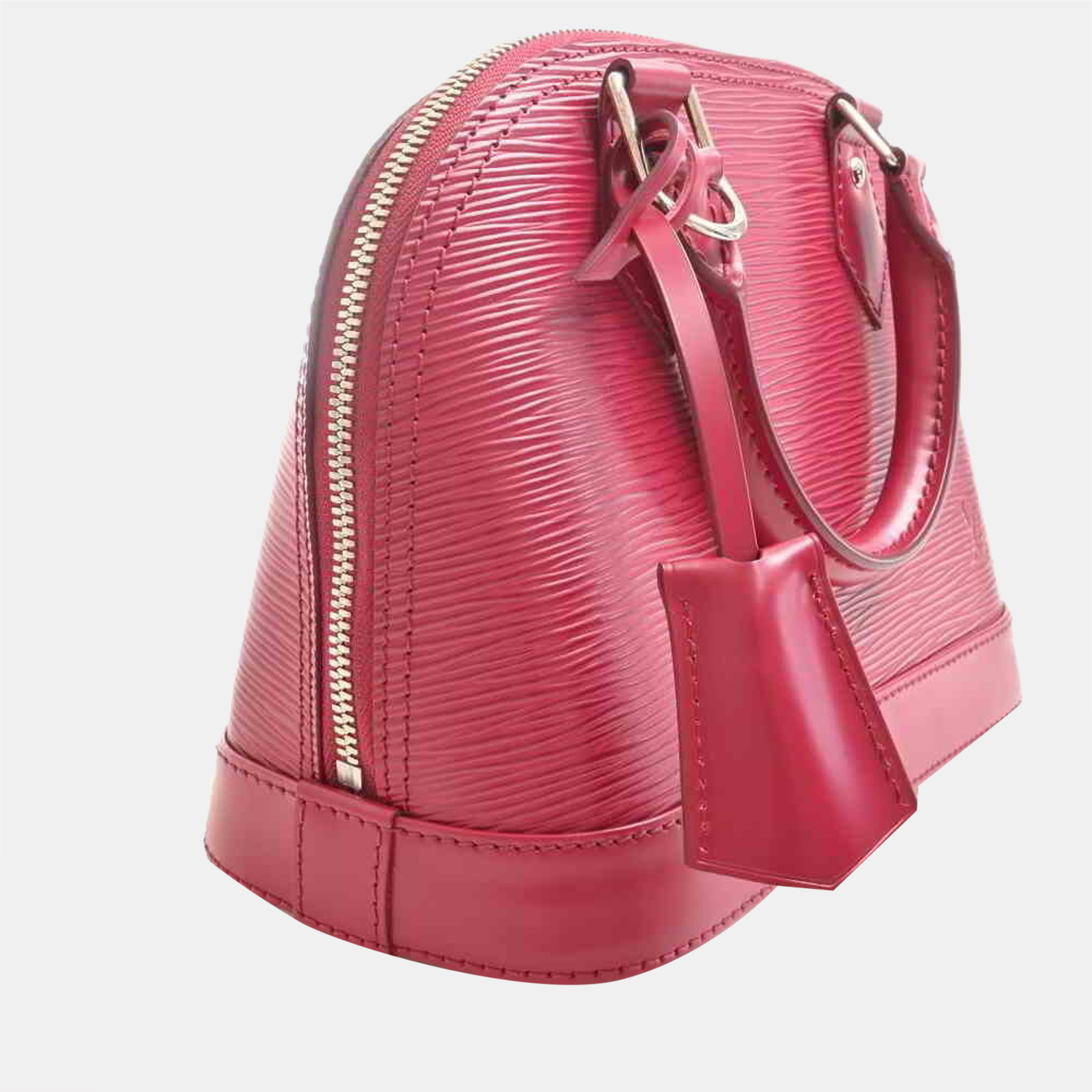 

Louis Vuitton Red Epi Leather Alma BB Top Handle Bag