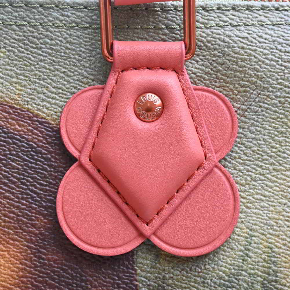 Authenticated used Louis Vuitton Handbag Shoulder Bag 2way Masters Collection Montaigne mm Leonardo Da Vinci Mona Lisa Multicolor Coated Canvas