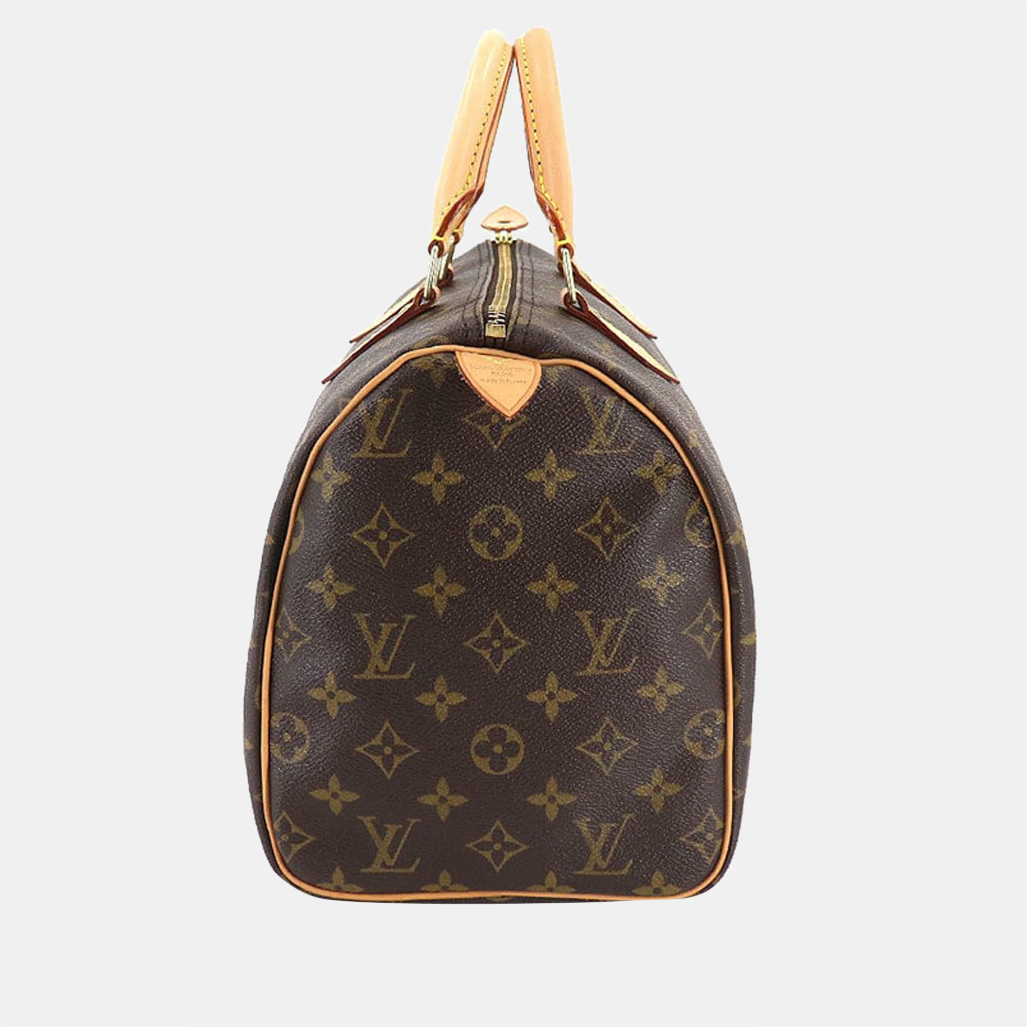 

Louis Vuitton Brown Monogram Canvas Speedy 30 Top Handle Bag