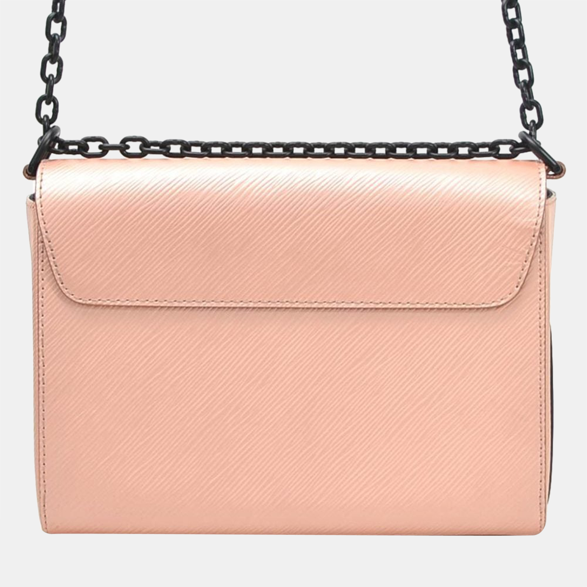 

Louis Vuitton Pink/Black Epi Leather Twist MM Shoulder Bag
