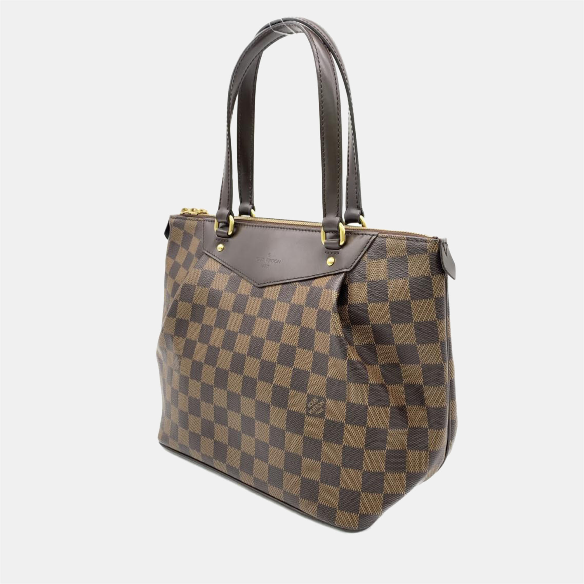 

Louis Vuitton Brown Canvas Damier Ebene Westminster PM Bag