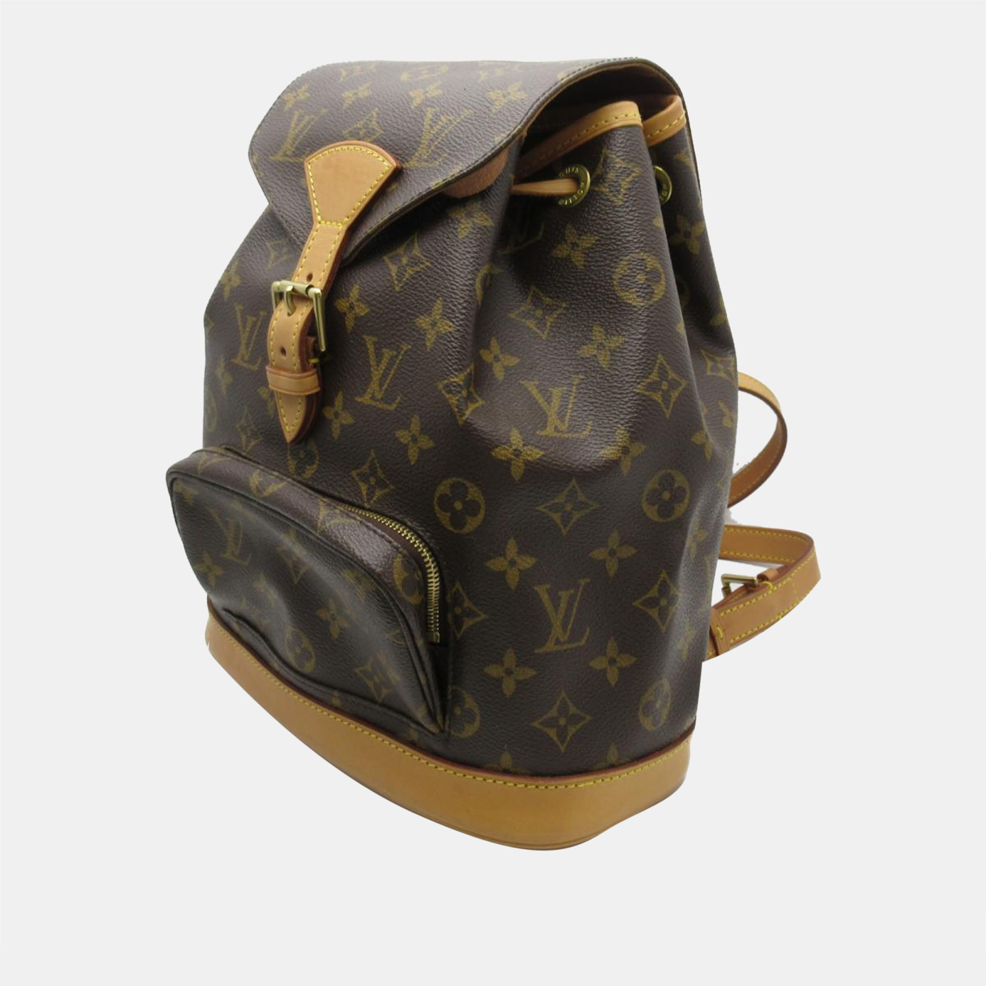 

Louis Vuitton Brown Canvas Monogram Montsouris MM Backpack