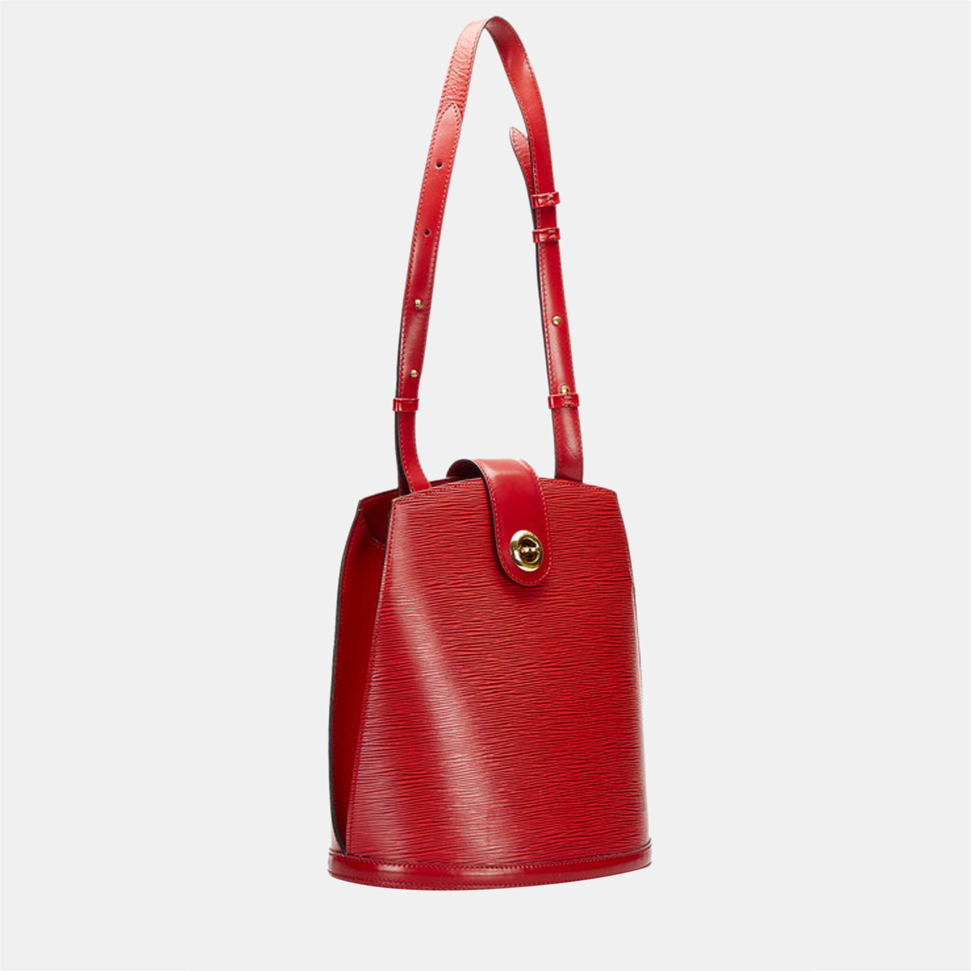 

Louis Vuitton Red Epi Leather Cluny Shoulder Bag