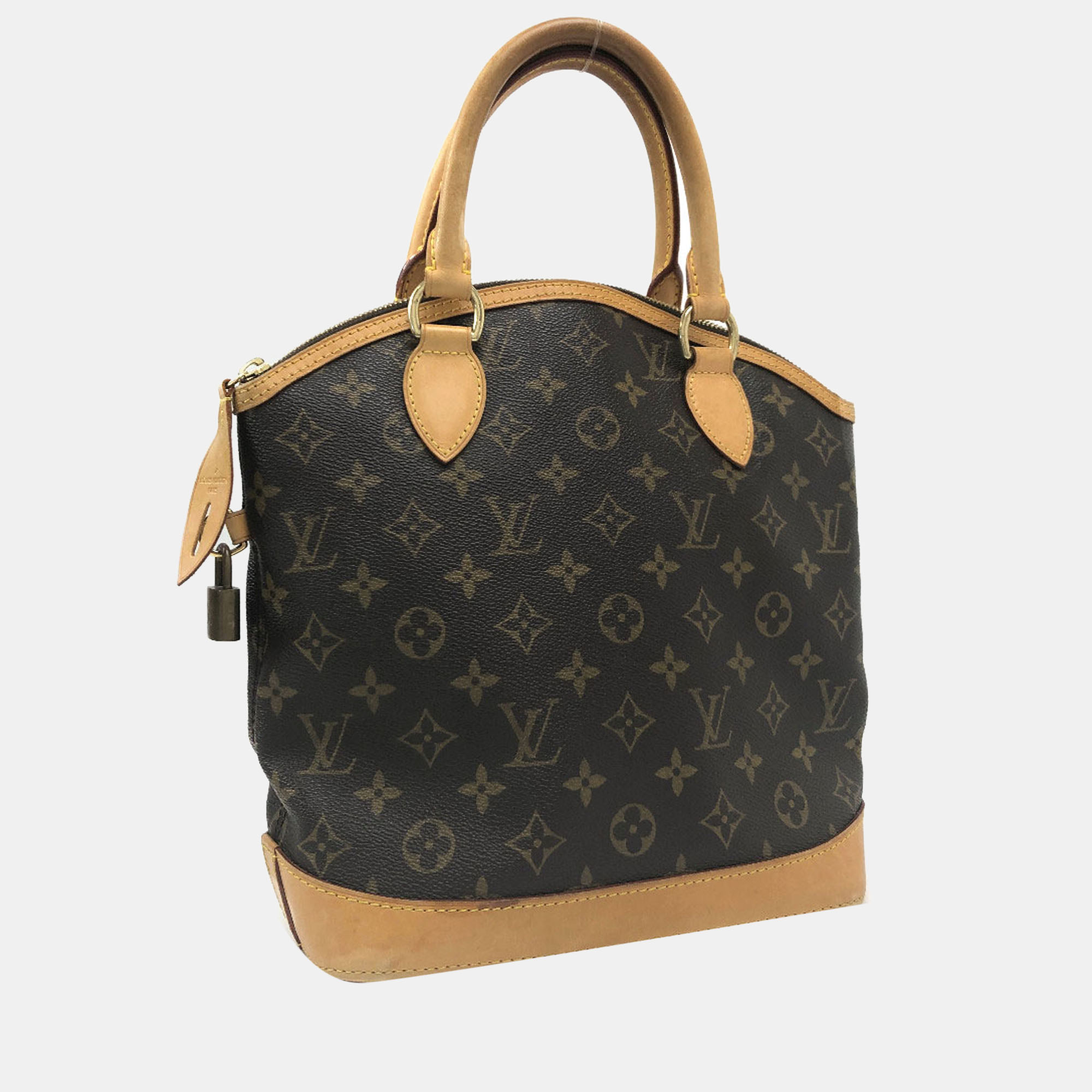 

Louis Vuitton Brown Canvas Monogram Lockit Vertical Bag