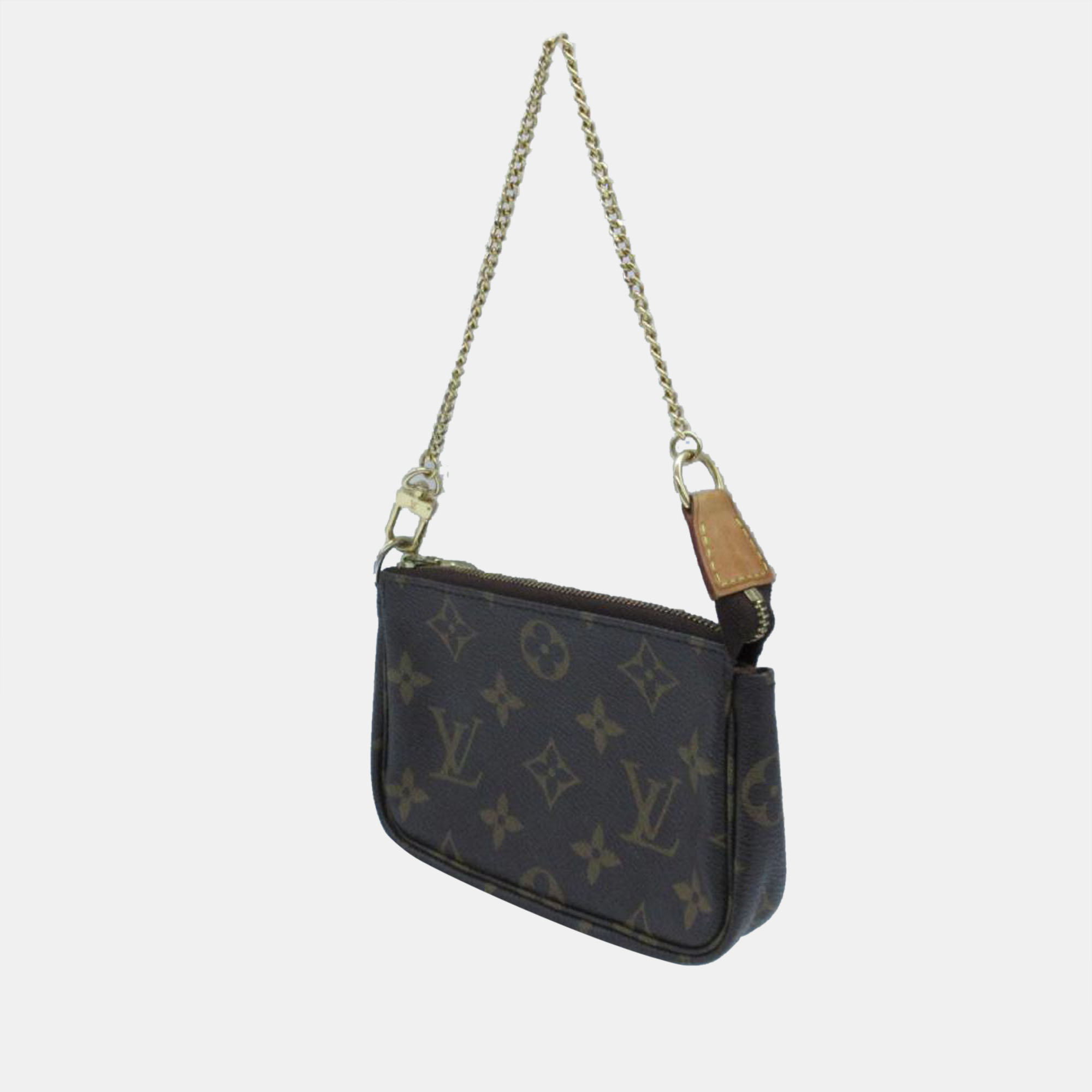 

Louis Vuitton Brown Monogram Canvas Pochette Accessoires Shoulder Bag